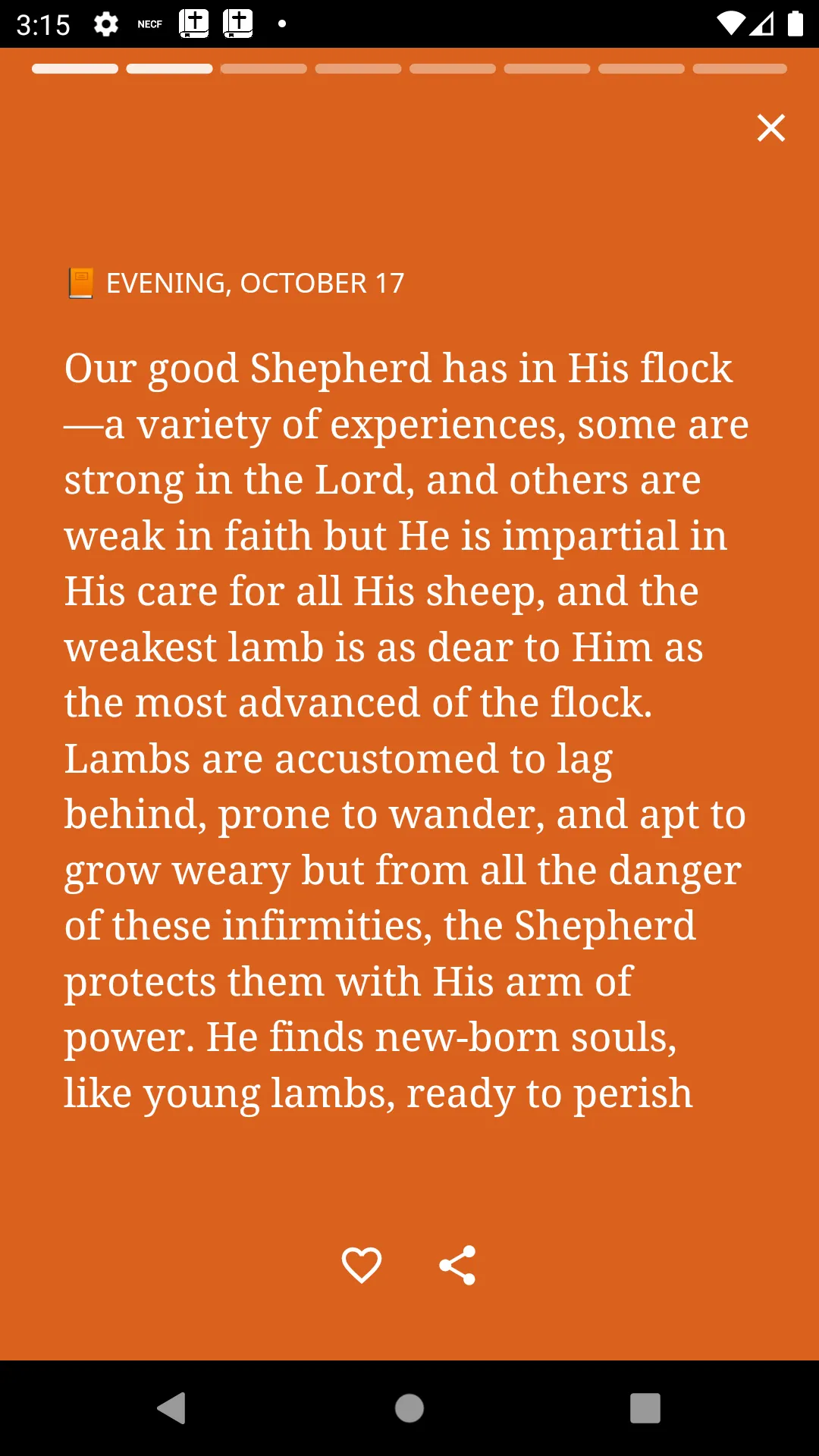 Daily Spurgeon Devotional | Indus Appstore | Screenshot