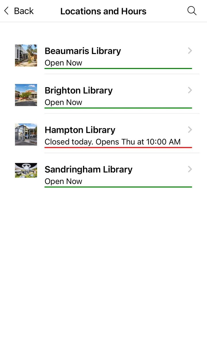 Bayside Library Service | Indus Appstore | Screenshot