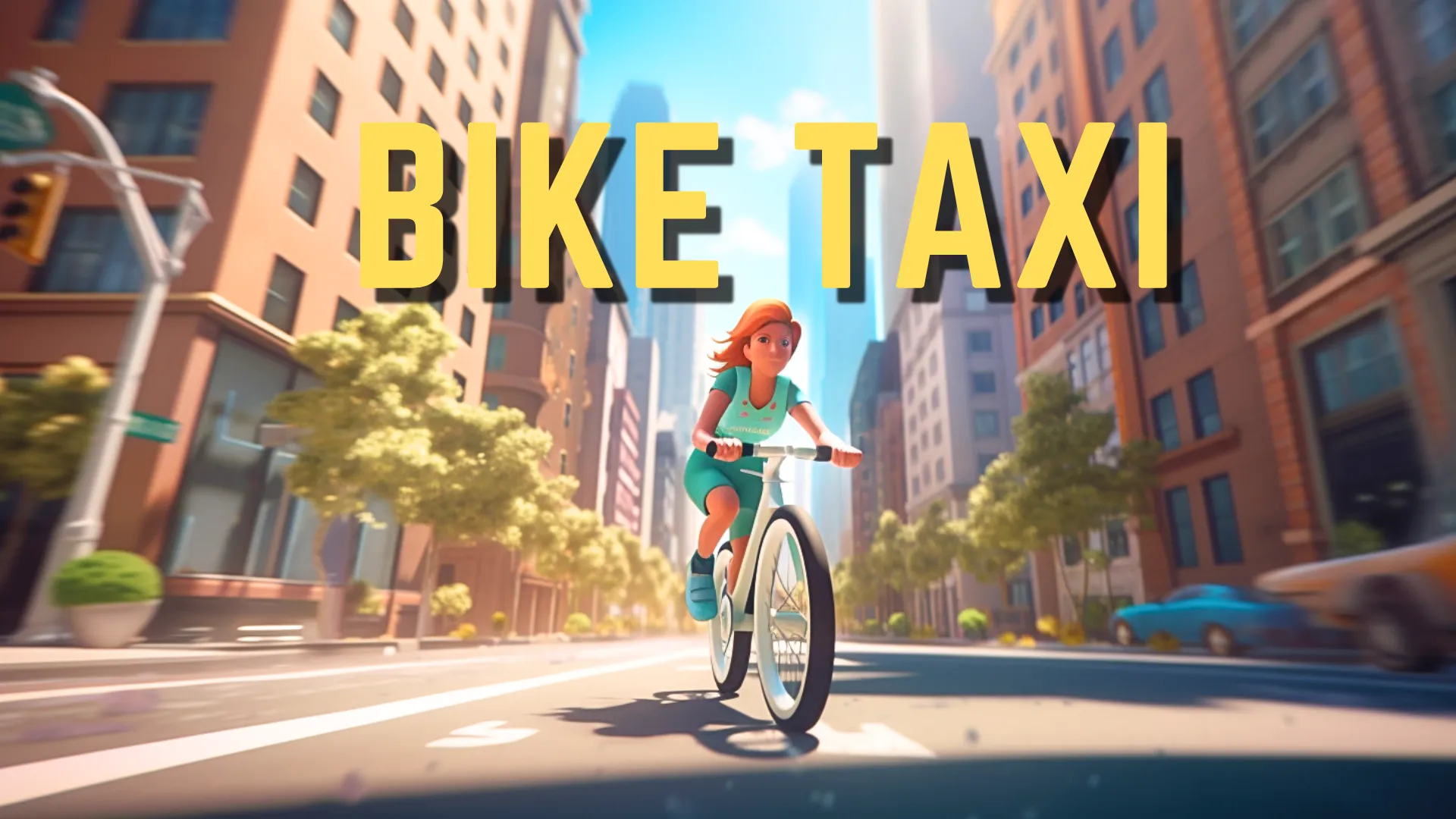 Bike city drive taxi game | Indus Appstore | Screenshot