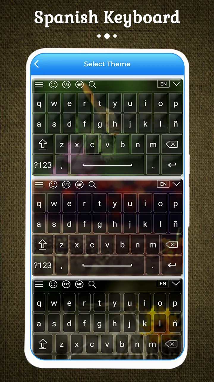 Spanish Keyboard | Indus Appstore | Screenshot