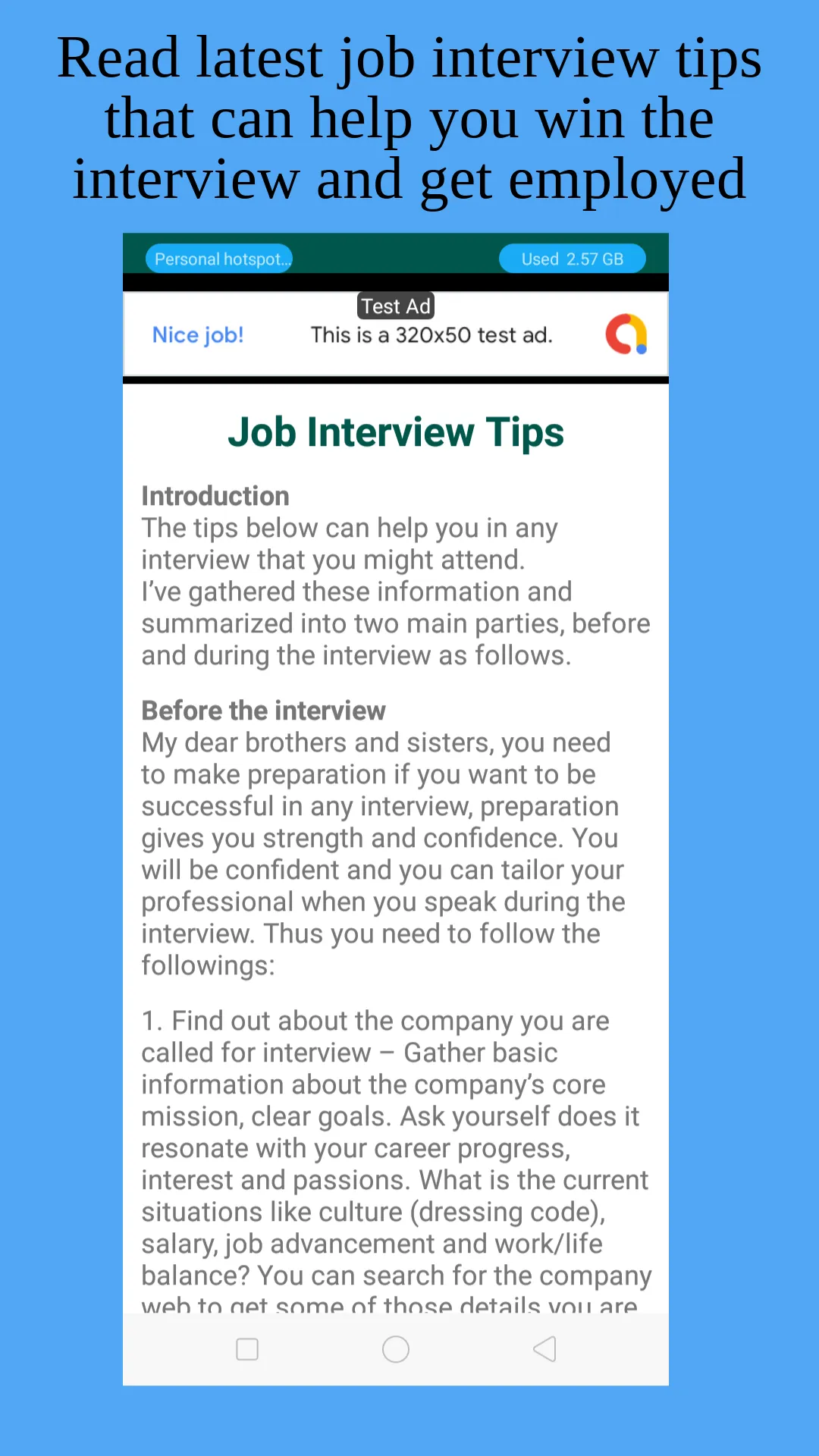 South Africa Jobs | Indus Appstore | Screenshot