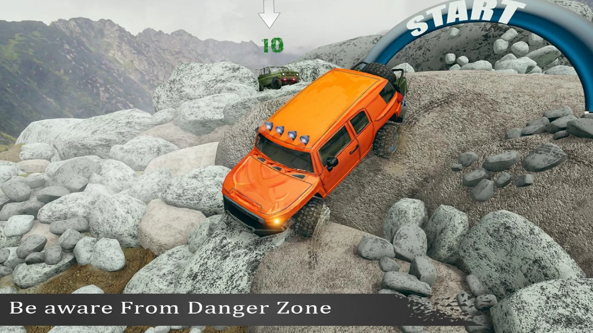 Offroad Jeep Rock Crawling Sim | Indus Appstore | Screenshot