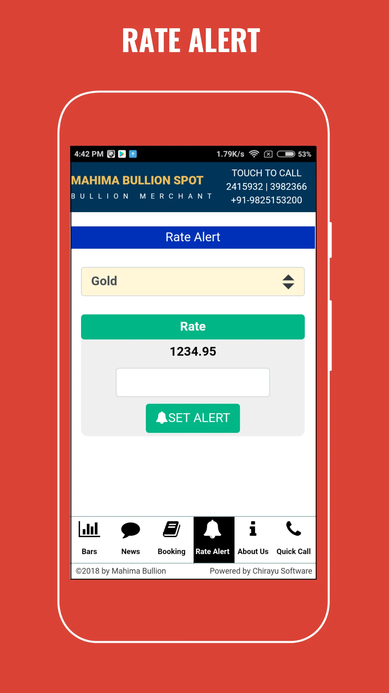 Mahima Bullion Spot - Surat | Indus Appstore | Screenshot