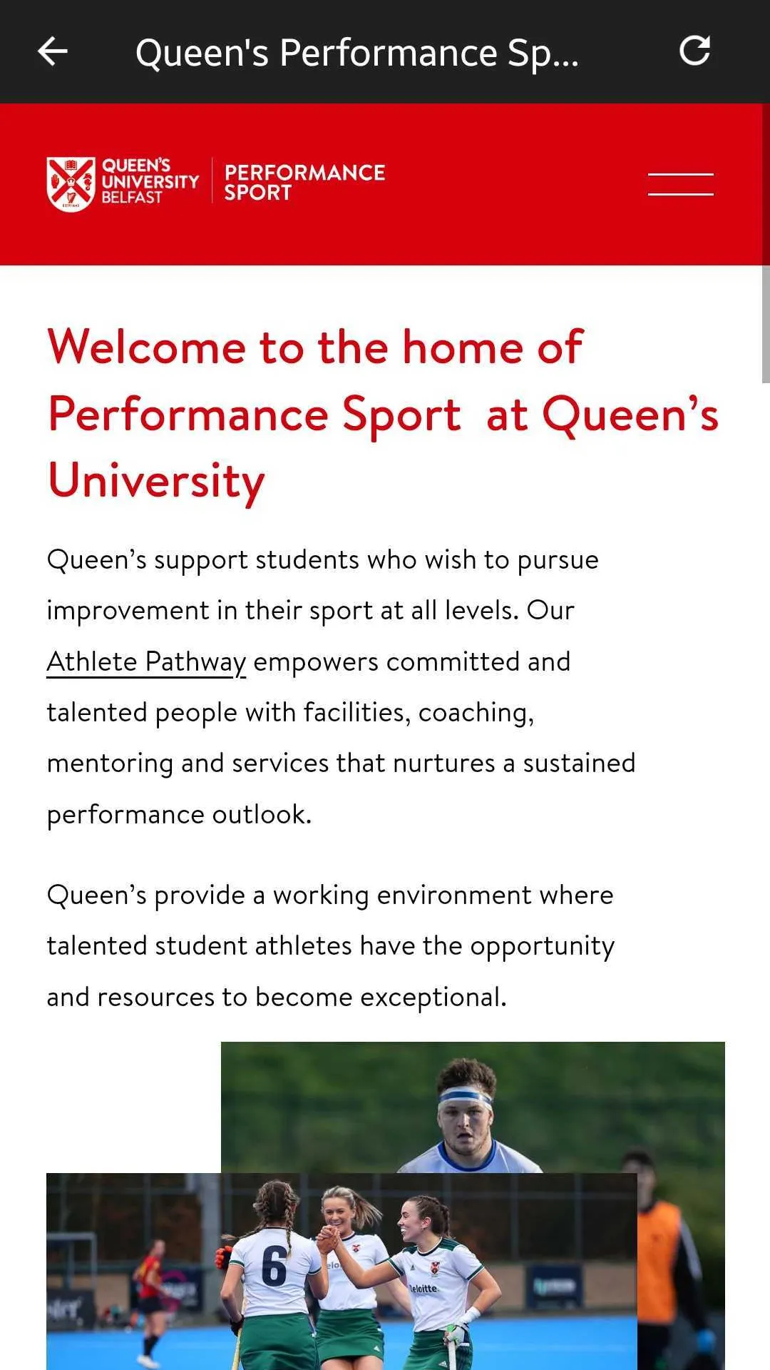 Queen's Sport | Indus Appstore | Screenshot