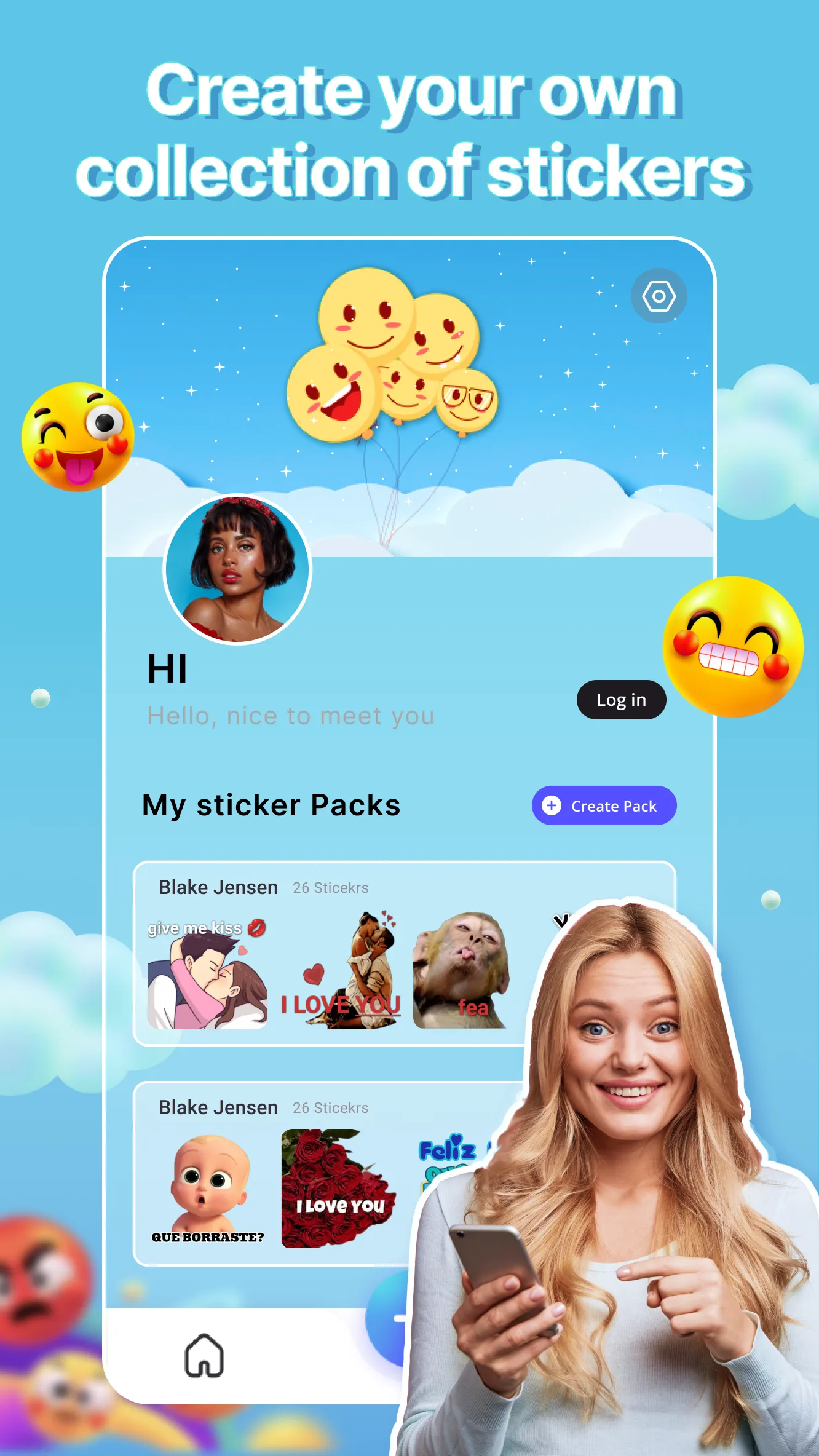 StickerKit - WA Sticker Maker | Indus Appstore | Screenshot