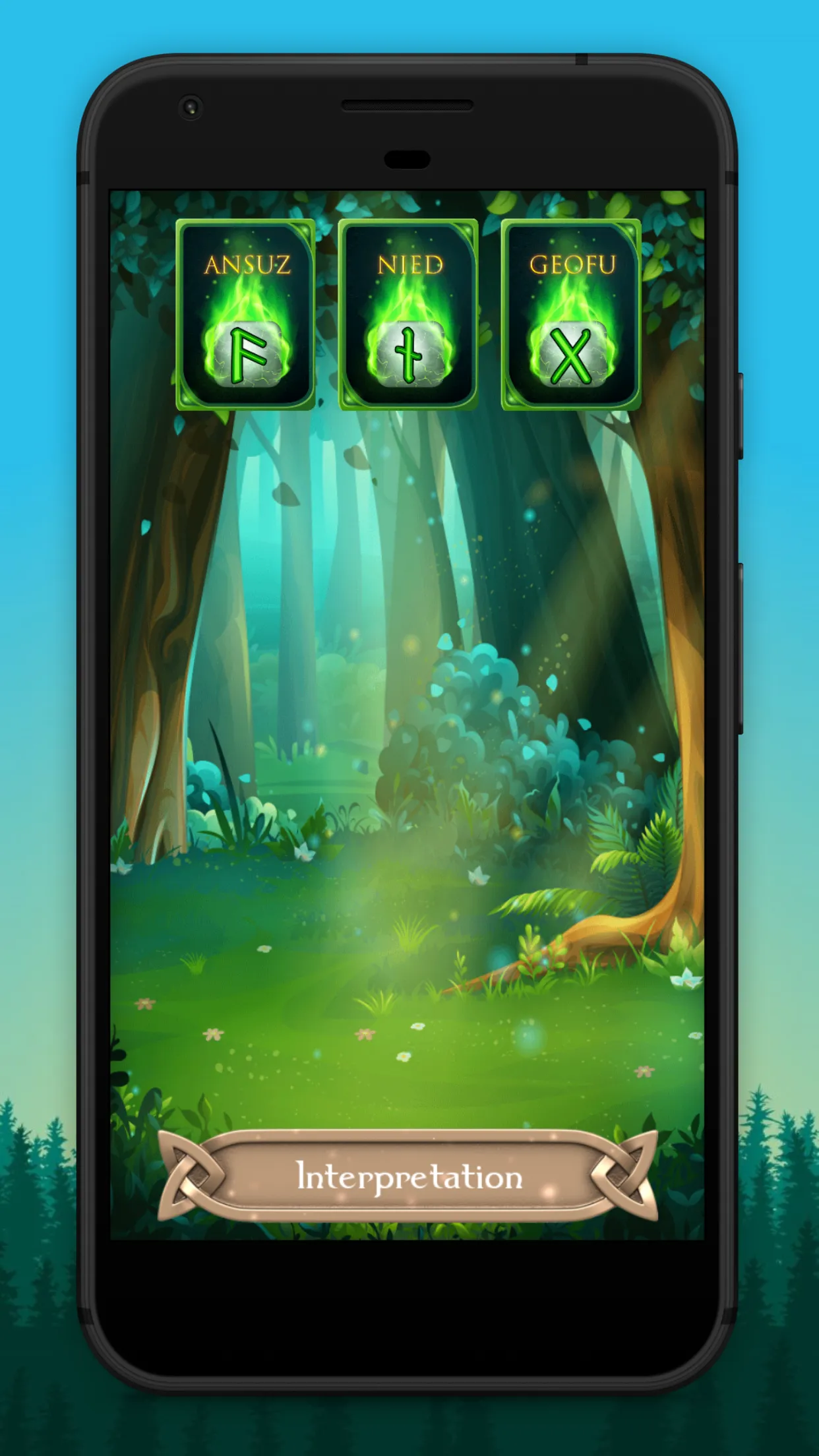 Rune Tarot | Indus Appstore | Screenshot