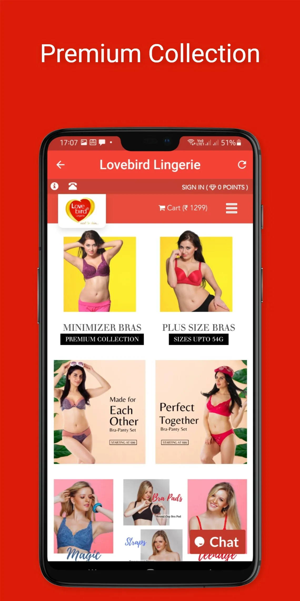 Lovebird Lingerie Buy Online | Indus Appstore | Screenshot