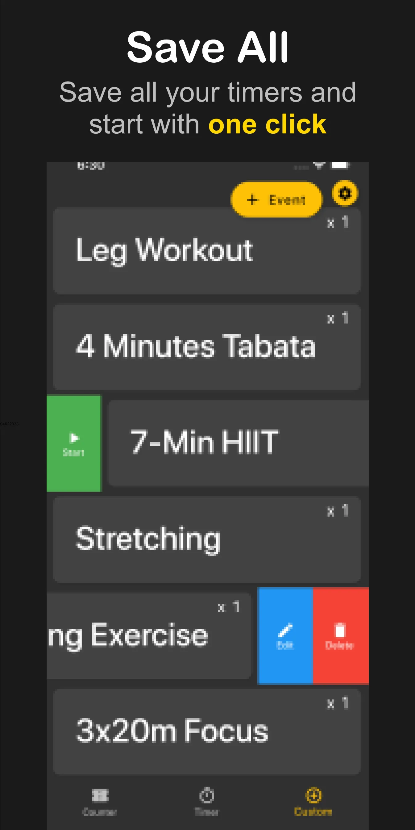 Interval Timer: Custom Workout | Indus Appstore | Screenshot