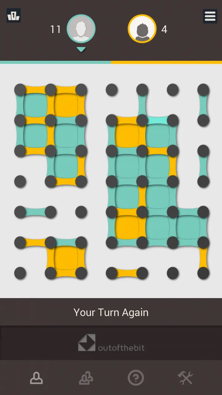 Dots and Boxes - Classic Strat | Indus Appstore | Screenshot