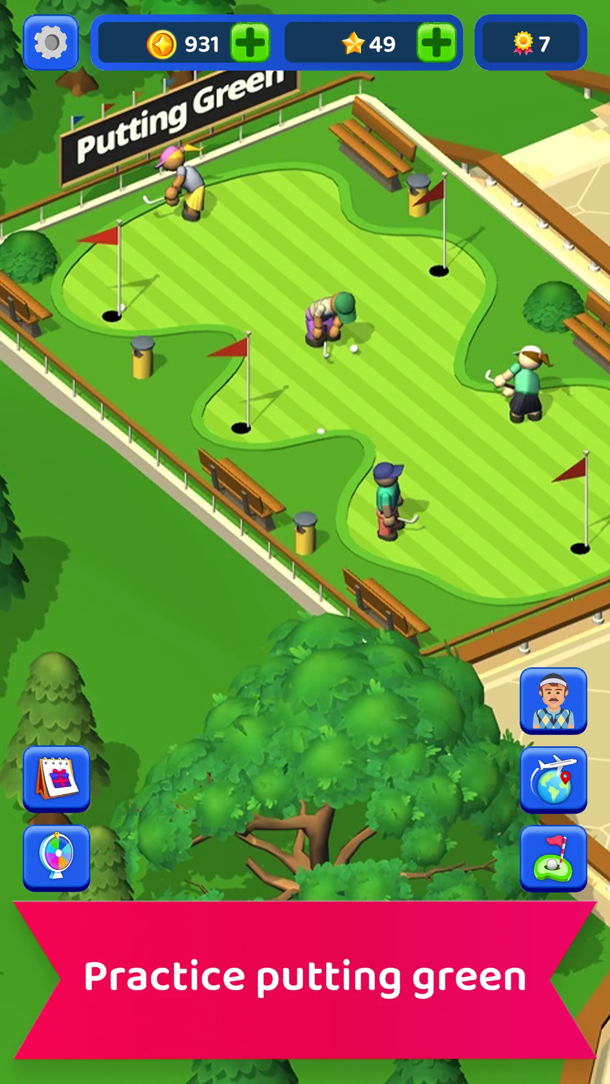 Idle Golf Club Manager Tycoon | Indus Appstore | Screenshot