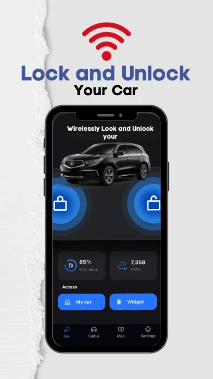 Car Key Smart Car Remote Lock | Indus Appstore | Screenshot