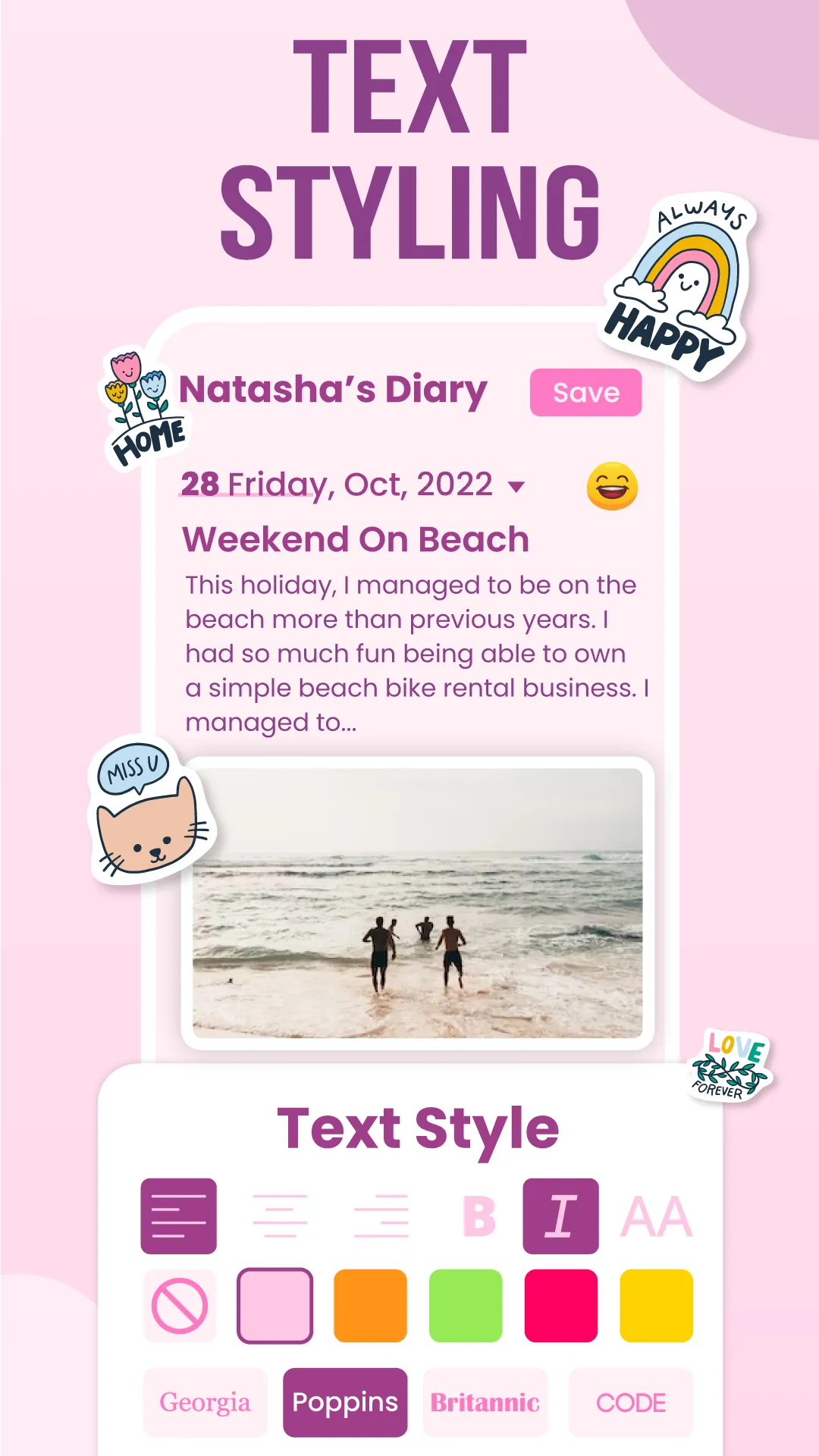 My Diary - Diary With Lock | Indus Appstore | Screenshot