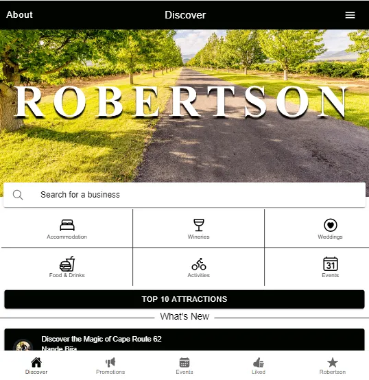 Visit Robertson | Indus Appstore | Screenshot