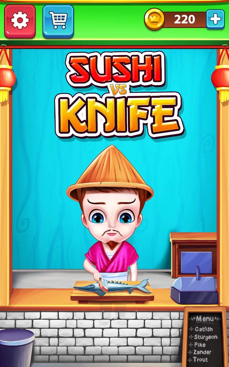 Sushi vs Knife | Indus Appstore | Screenshot