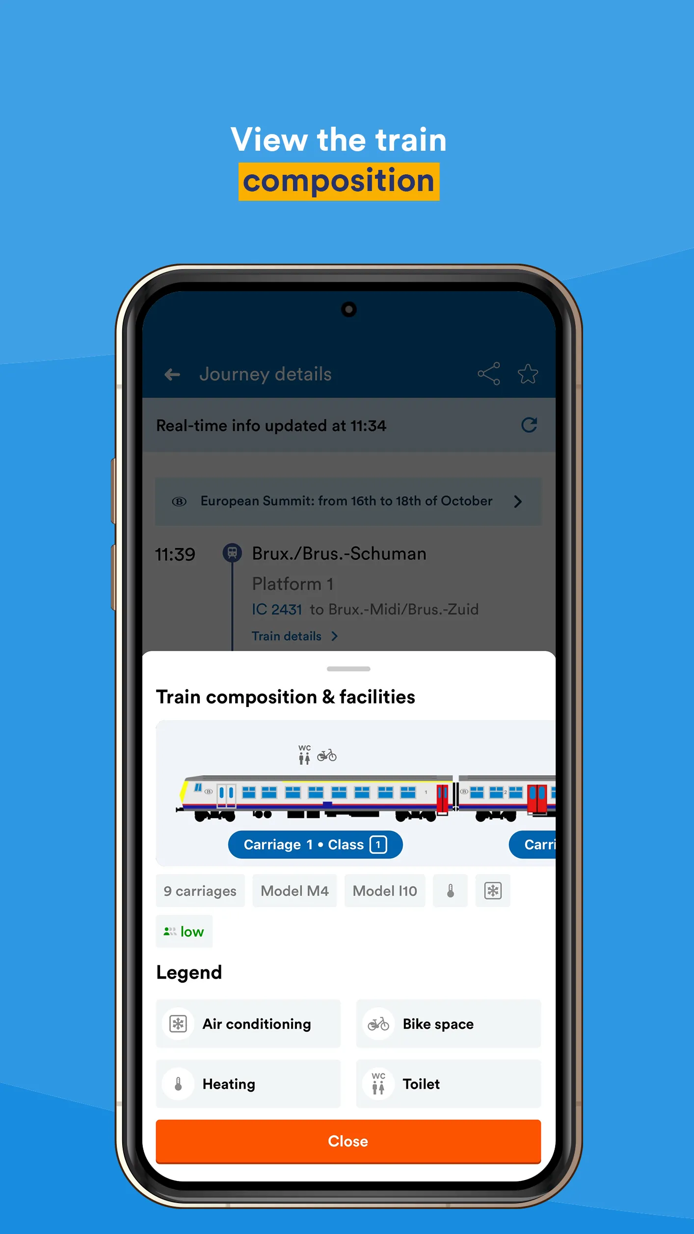 SNCB/NMBS: Timetable & tickets | Indus Appstore | Screenshot