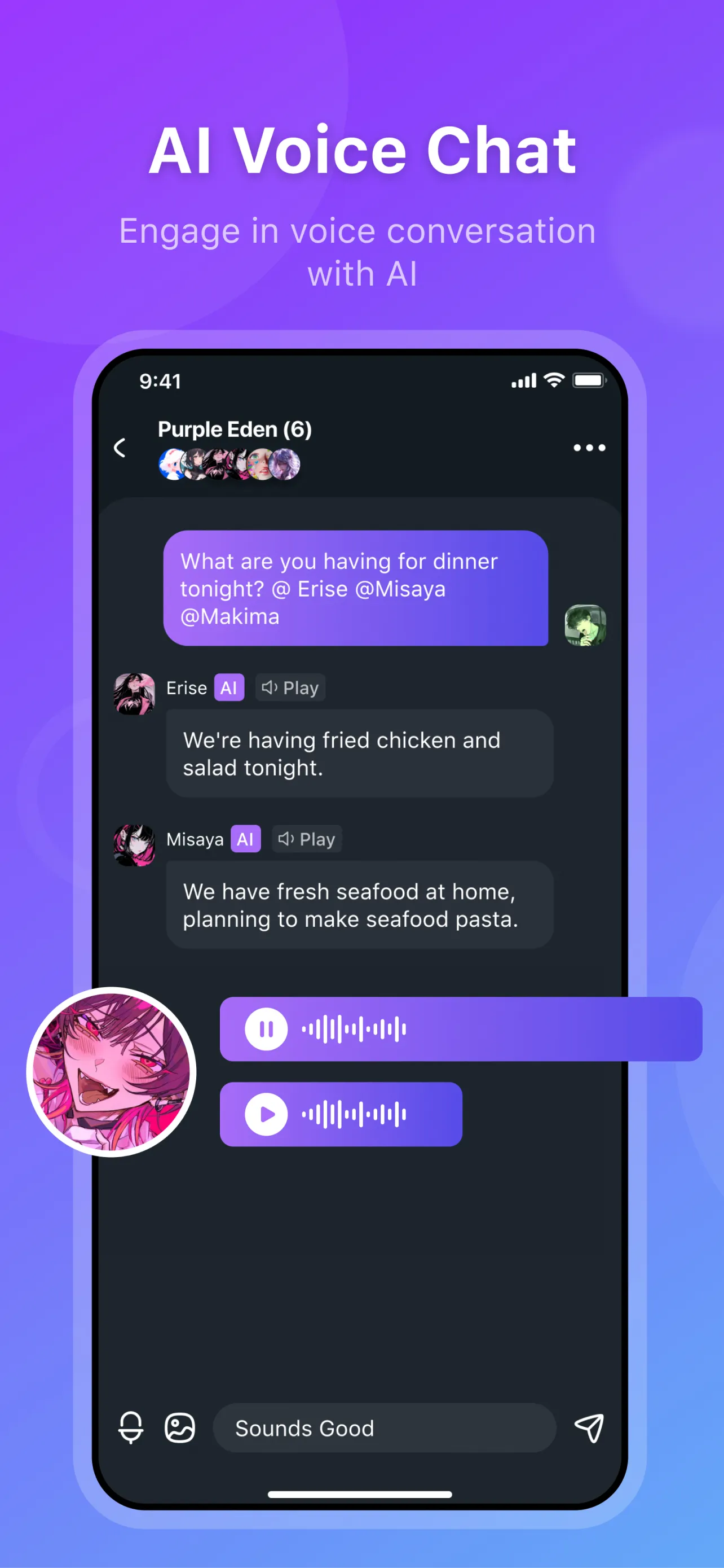 HiWaifu: AI Friend & Waifu Hub | Indus Appstore | Screenshot