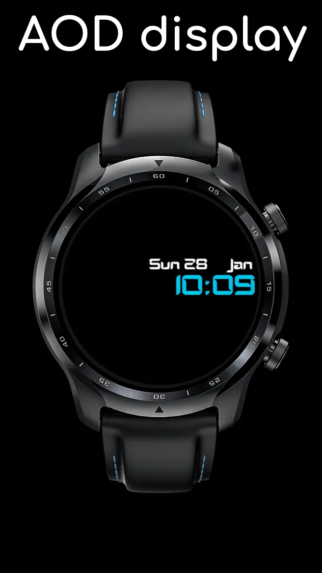 Digital Watch Face CRC080 | Indus Appstore | Screenshot