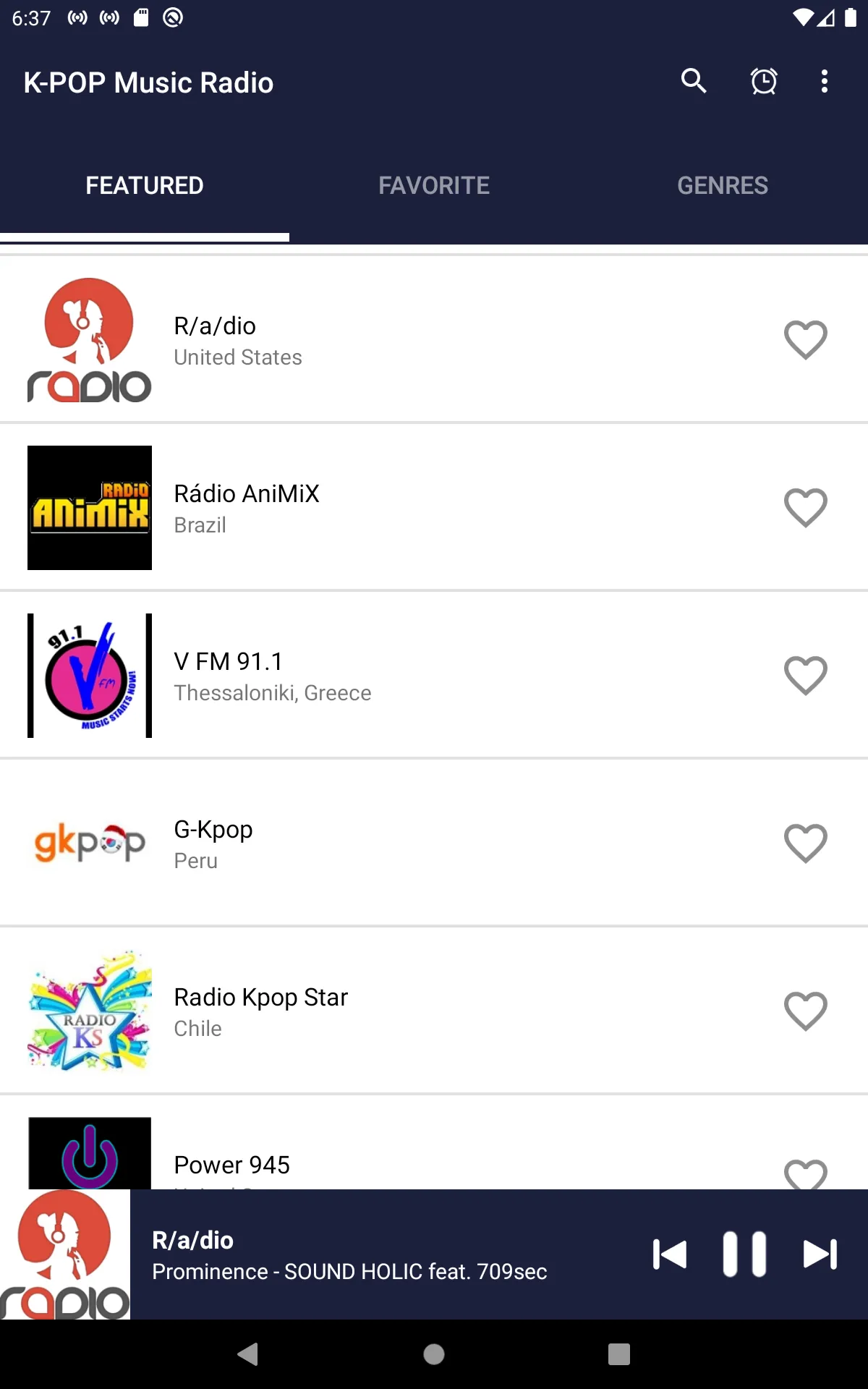 K-POP Music Radio | Indus Appstore | Screenshot