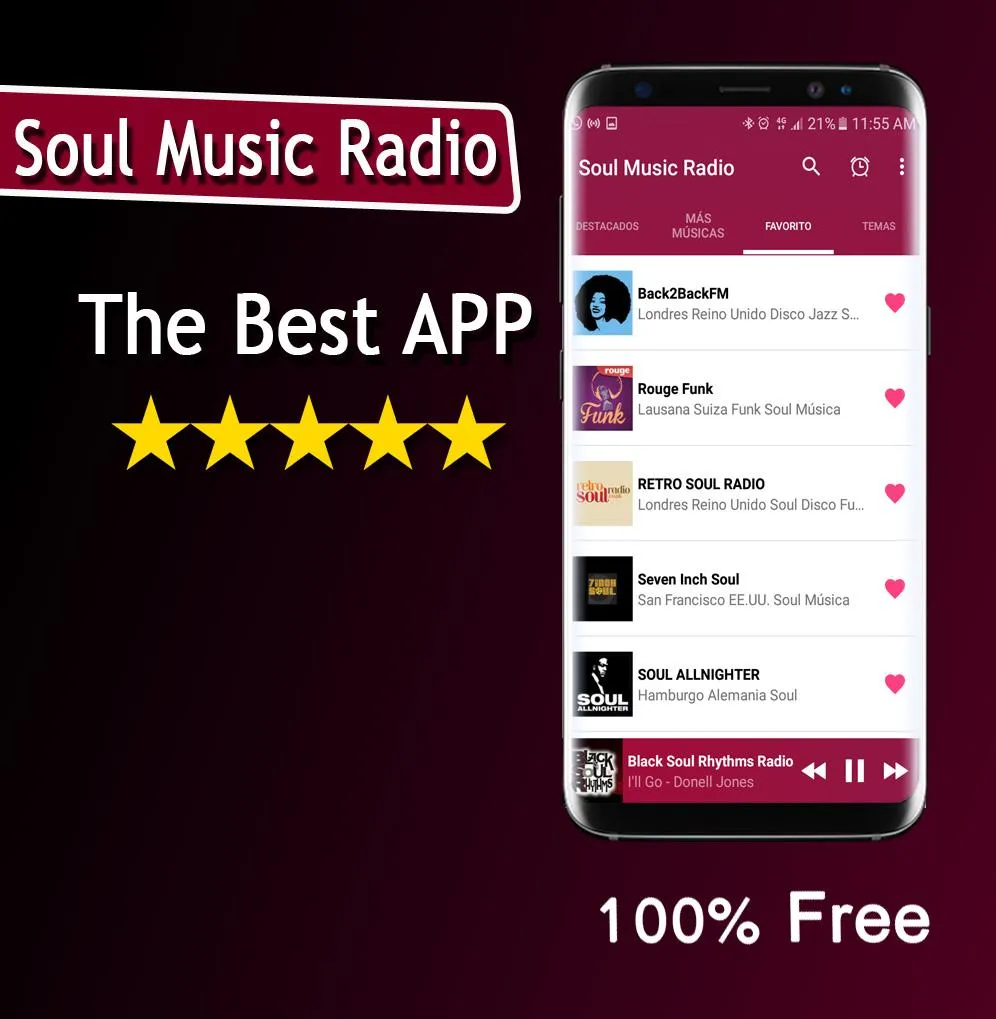 Soul Music Radio | Indus Appstore | Screenshot