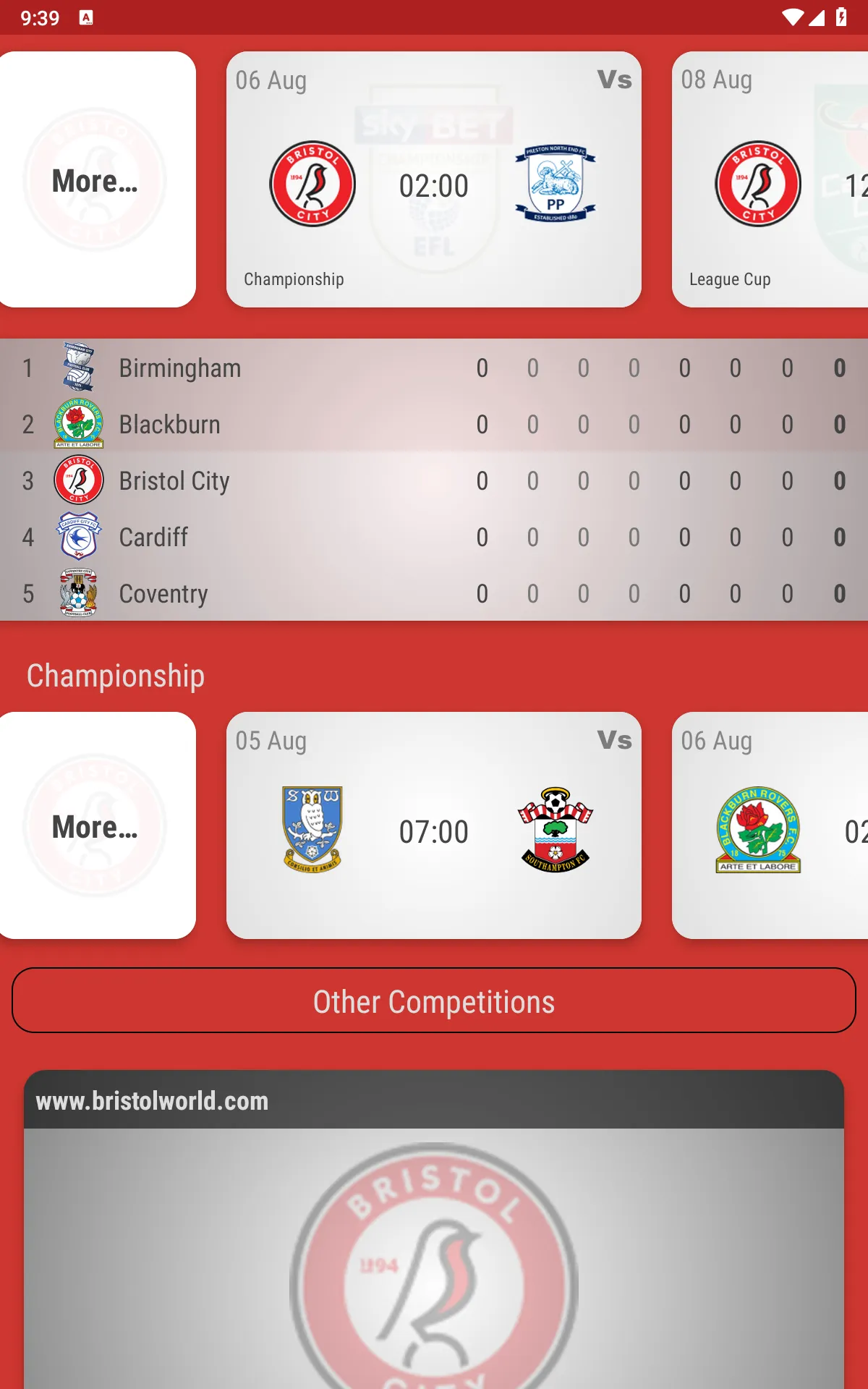 Bristol City Fan App | Indus Appstore | Screenshot