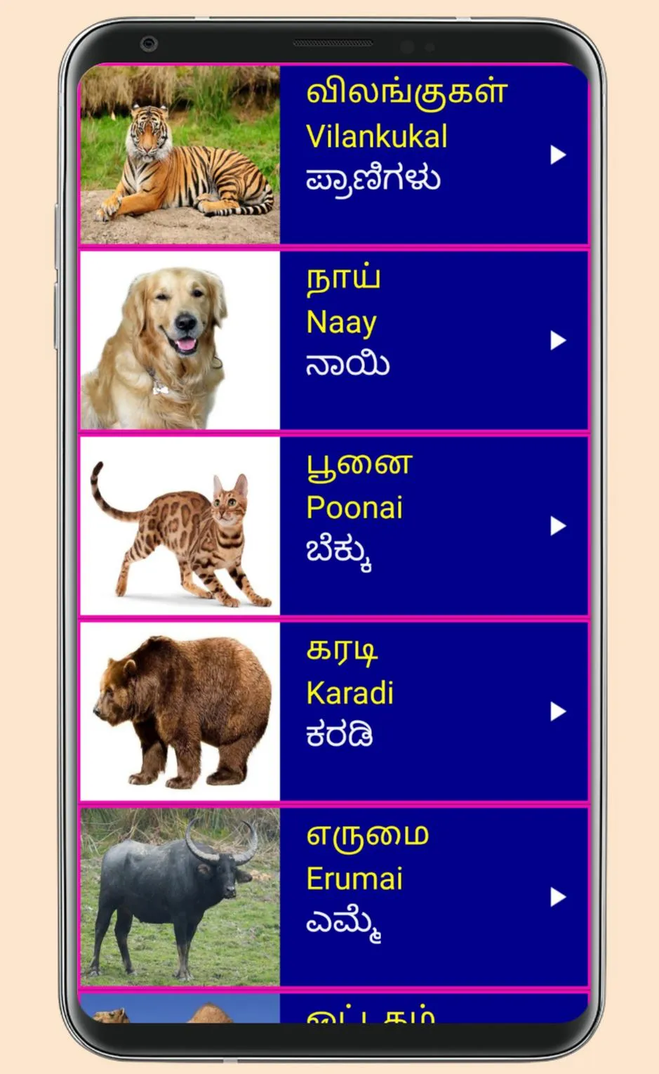 Learn Tamil From Kannada | Indus Appstore | Screenshot