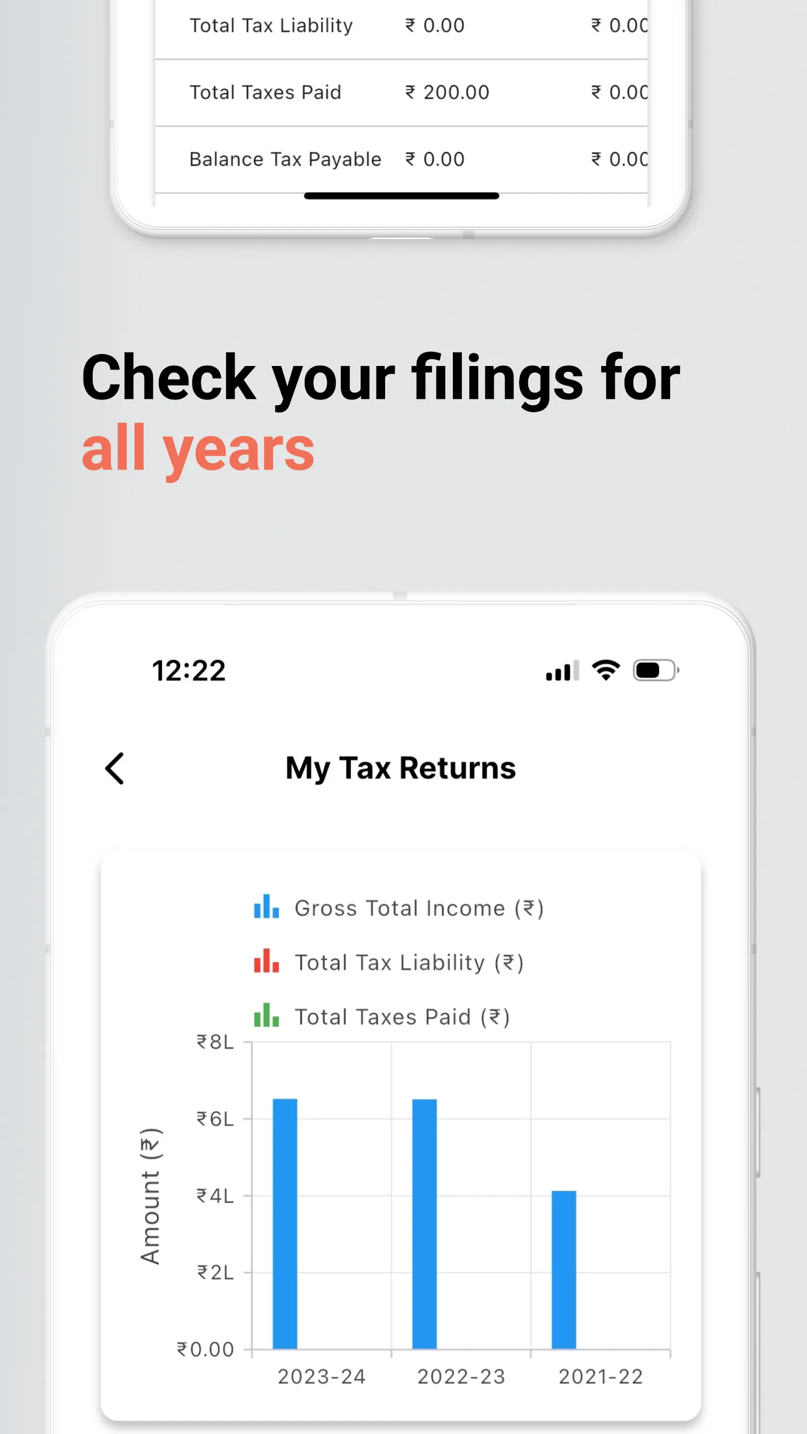 Income Tax Filing, ITR - India | Indus Appstore | Screenshot