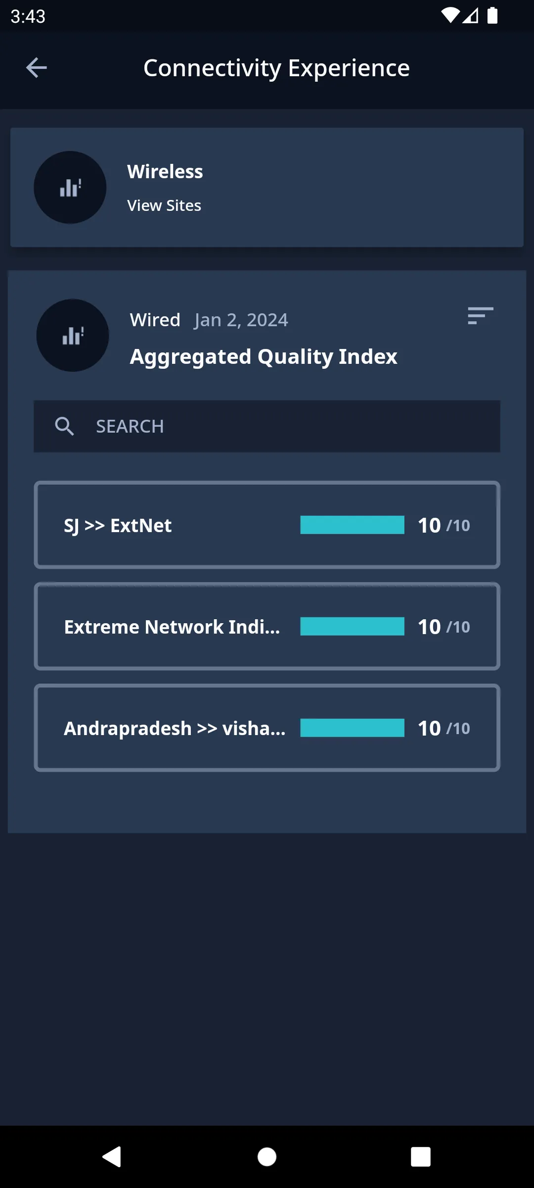 ExtremeCloud IQ Companion | Indus Appstore | Screenshot