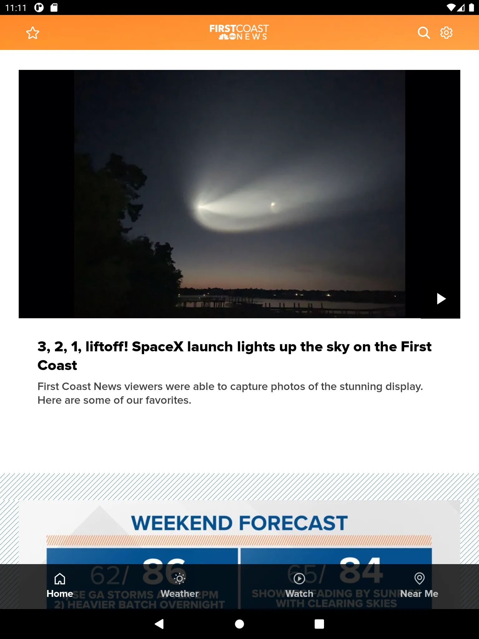 First Coast News Jacksonville | Indus Appstore | Screenshot