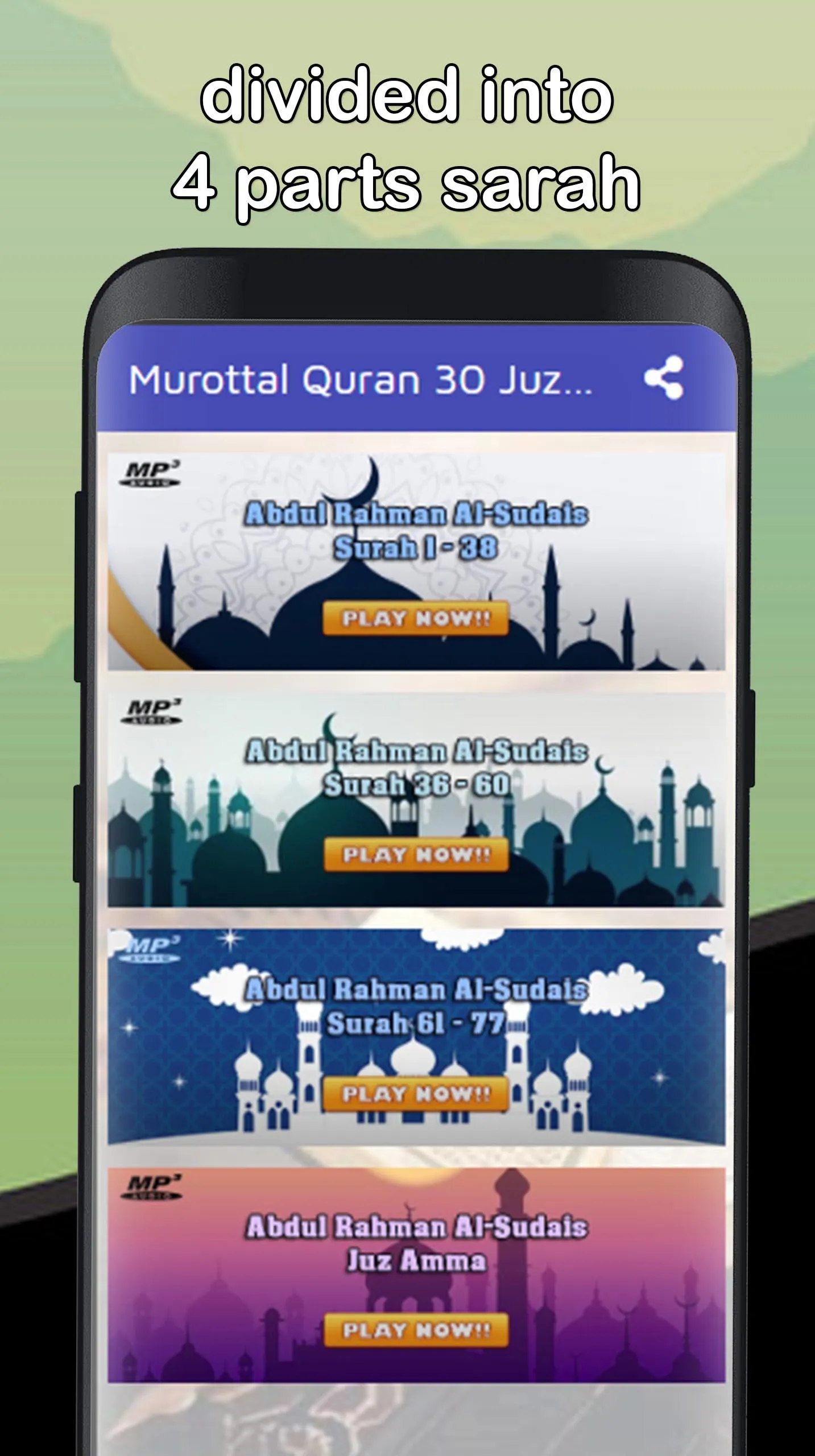 Murottal 30 juz | Indus Appstore | Screenshot