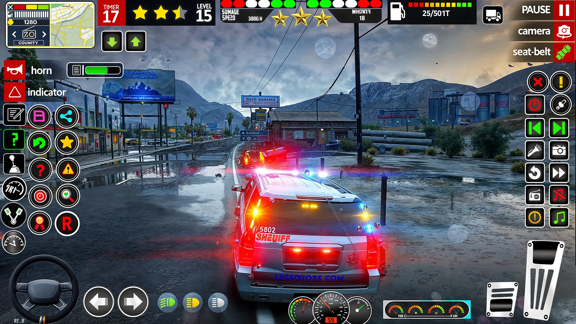 Police Car Game 3d Car Driving | Indus Appstore | Screenshot