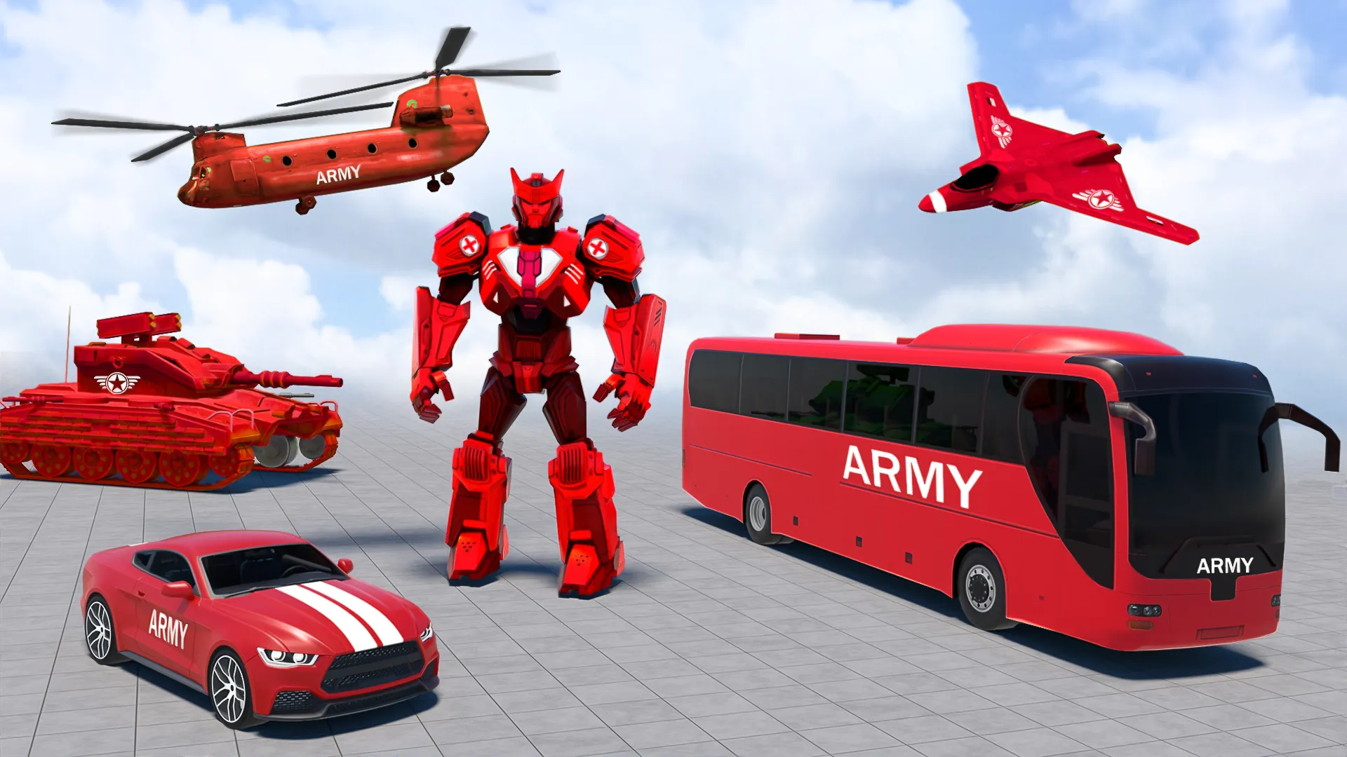 Rescue Robot Car Transform | Indus Appstore | Screenshot