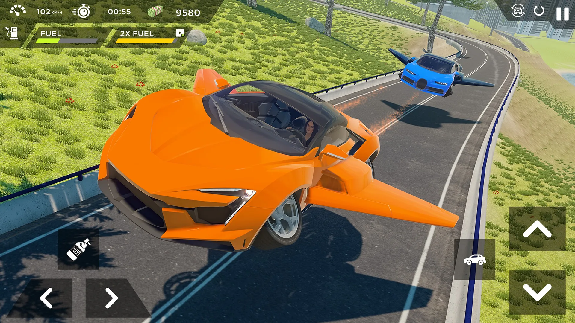 Real Sports Flying Car 3d | Indus Appstore | Screenshot