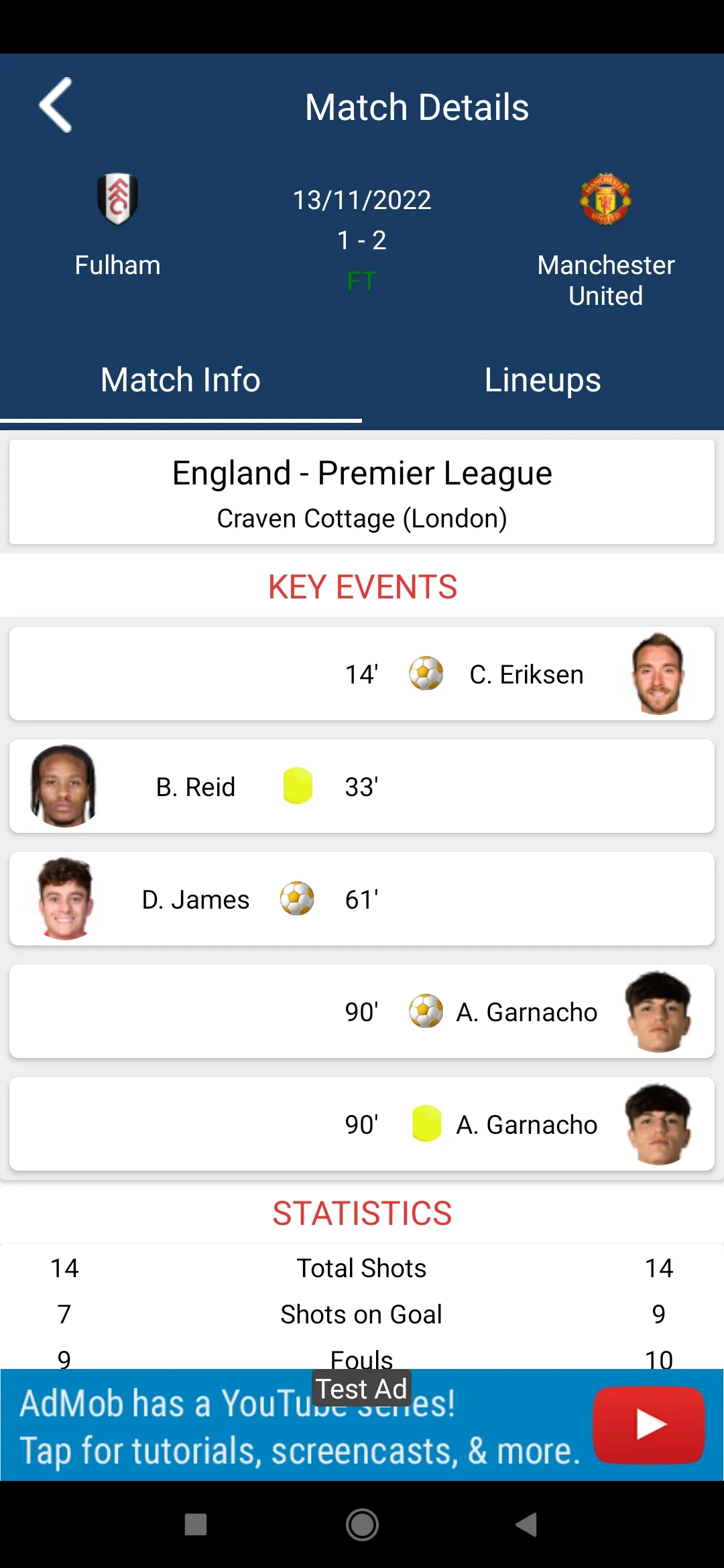 World League Soccer Scores | Indus Appstore | Screenshot