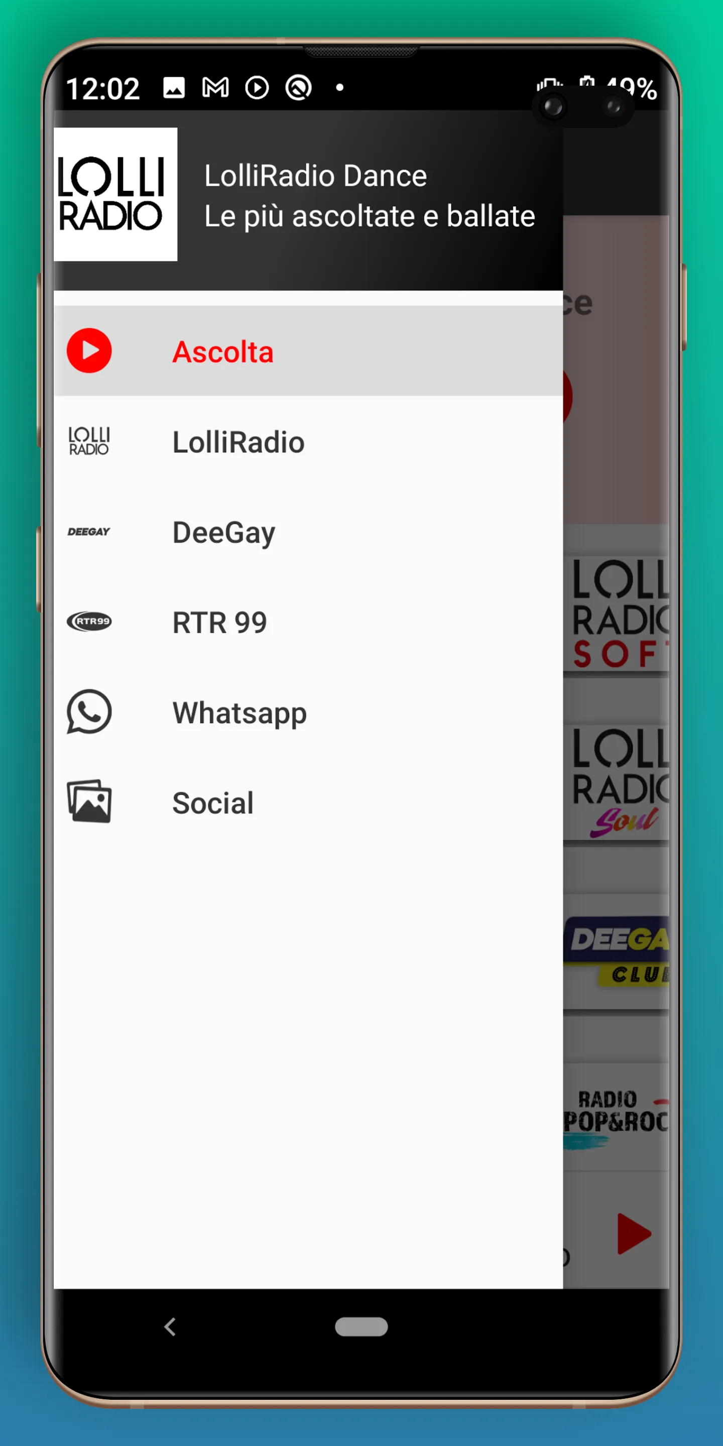 LolliRadio | Indus Appstore | Screenshot