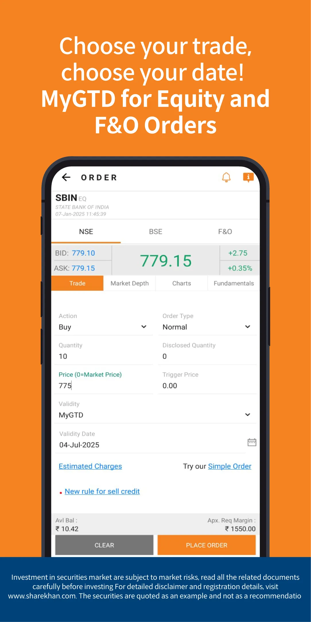 Mirae Asset Sharekhan App | Indus Appstore | Screenshot