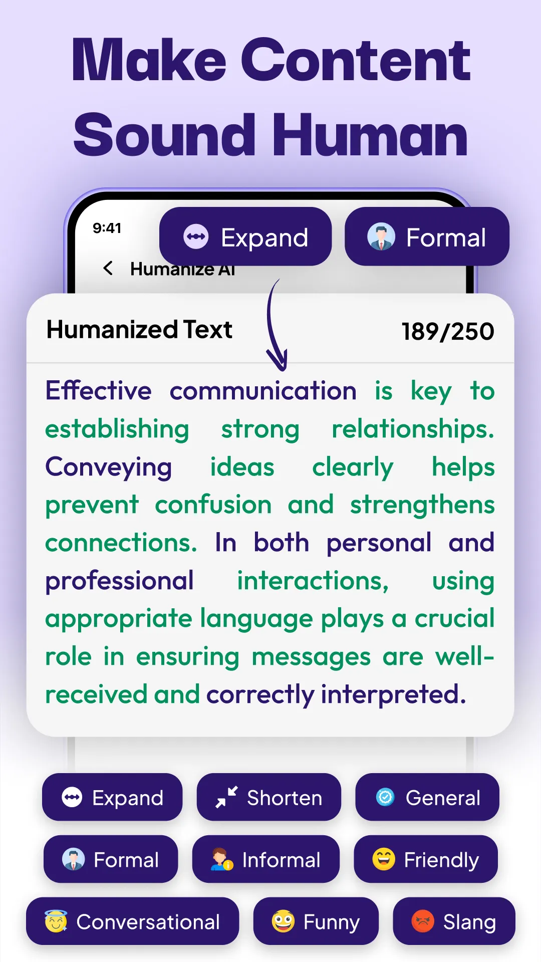 Undetectable AI Text Humanizer | Indus Appstore | Screenshot
