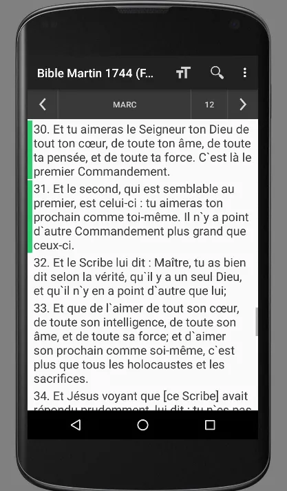 French Martin Bible (FMAR) | Indus Appstore | Screenshot