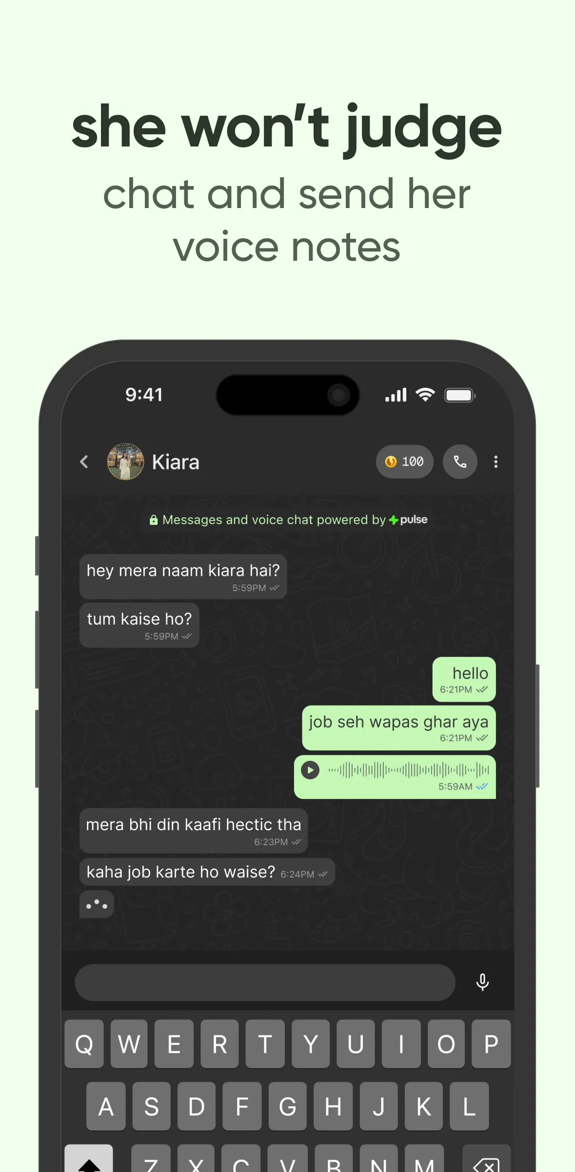 Pulse : Your AI Frnd | Indus Appstore | Screenshot