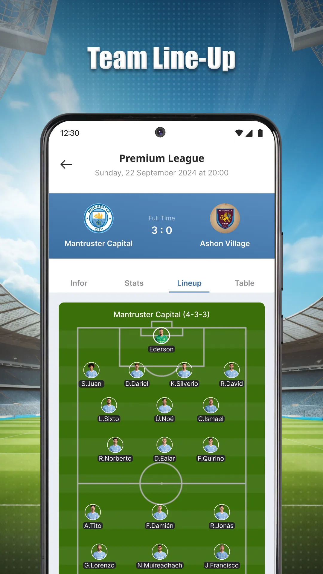 Live Score Football | Indus Appstore | Screenshot