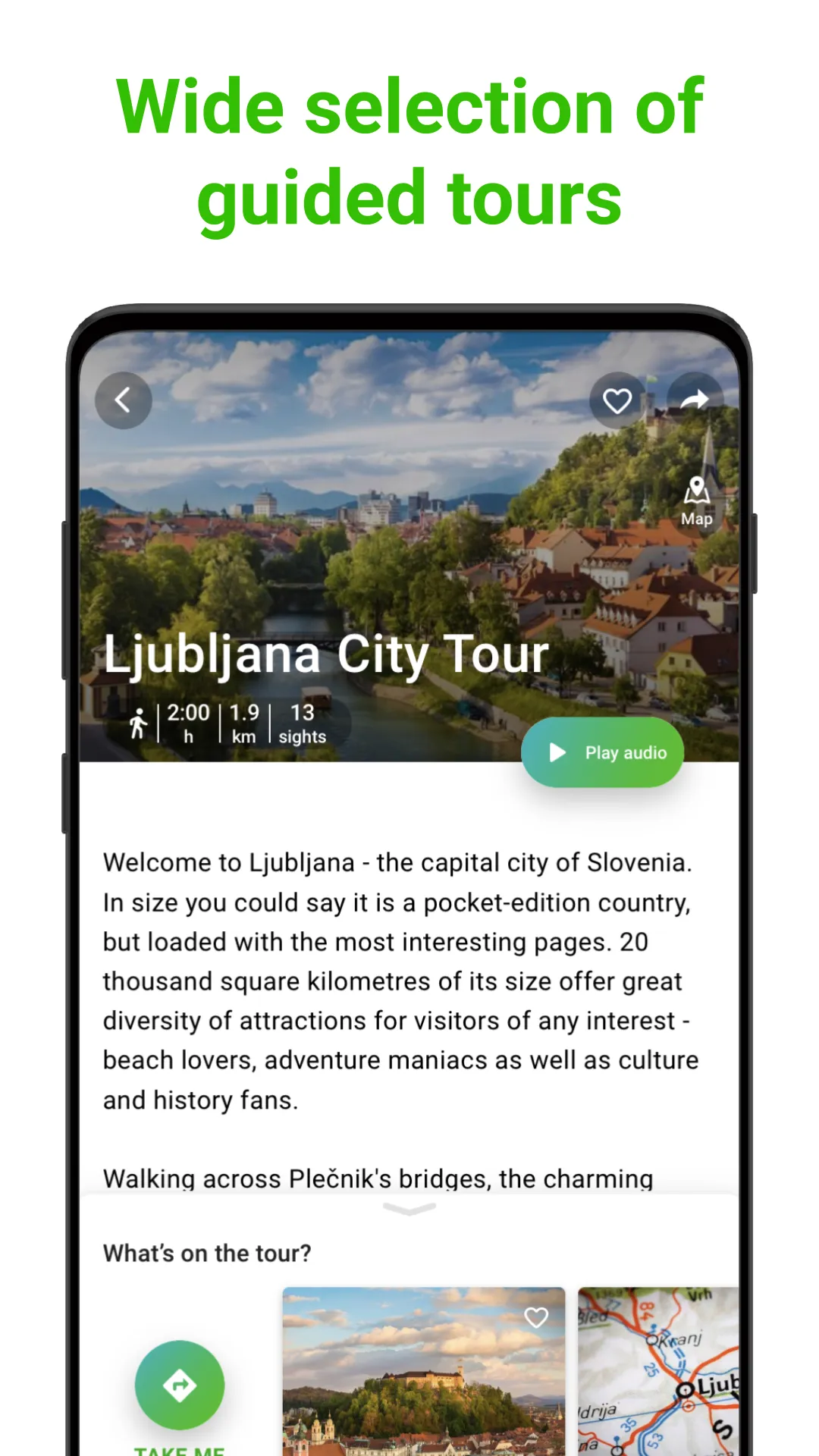 Ljubljana SmartGuide | Indus Appstore | Screenshot