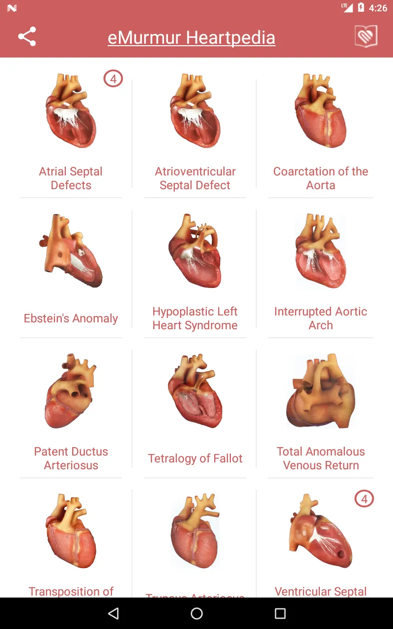 eMurmur Heartpedia | Indus Appstore | Screenshot