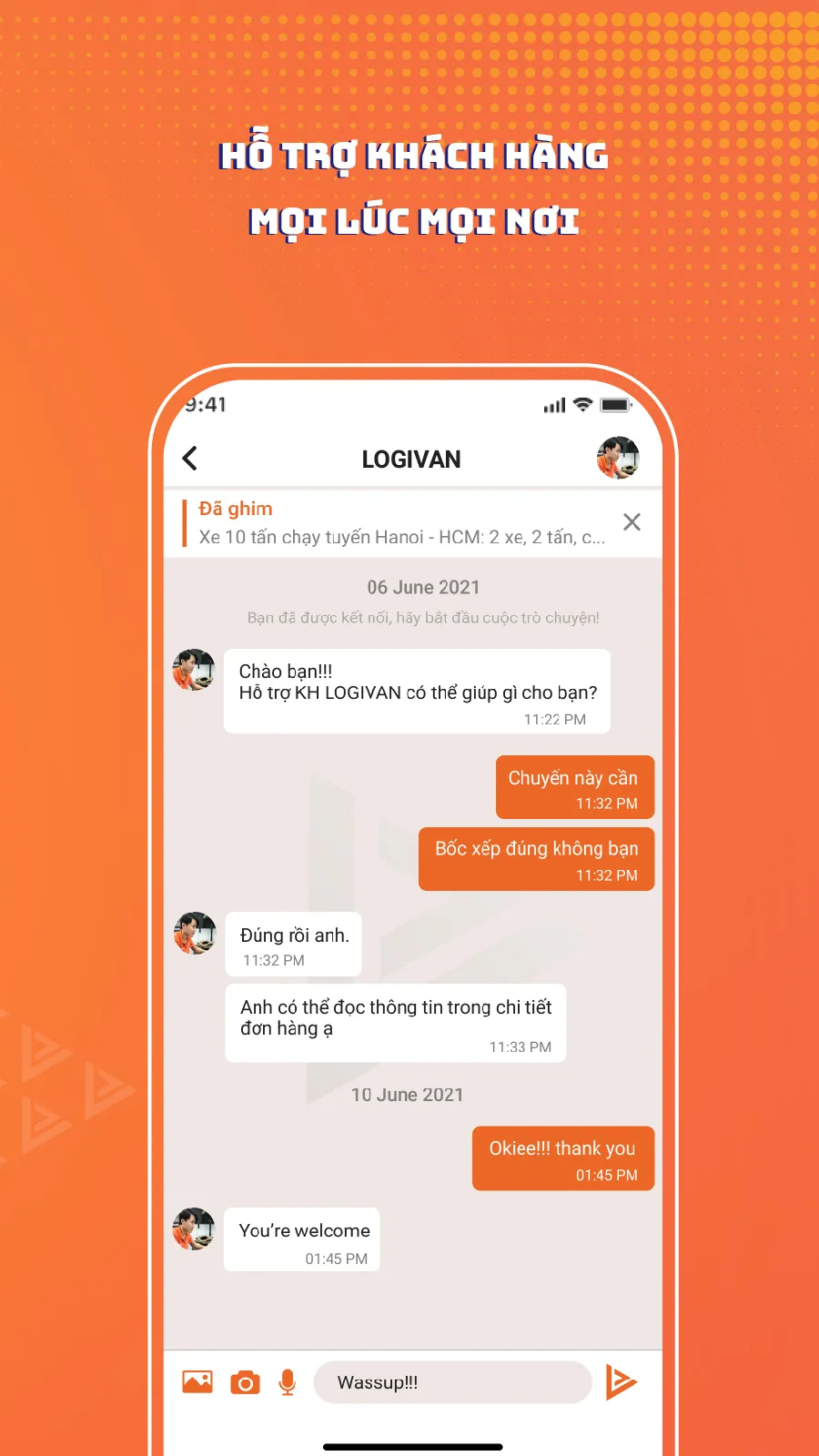 LOGIVAN Chủ Xe | Indus Appstore | Screenshot