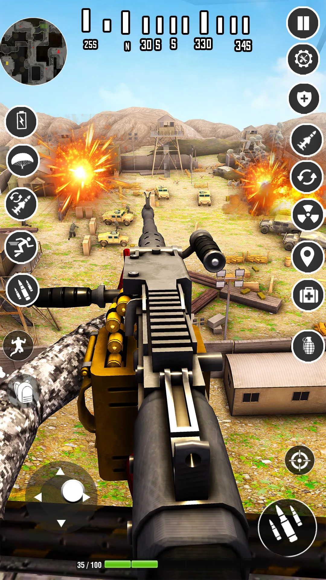 Gunship Combat: Helicopter 3D | Indus Appstore | Screenshot