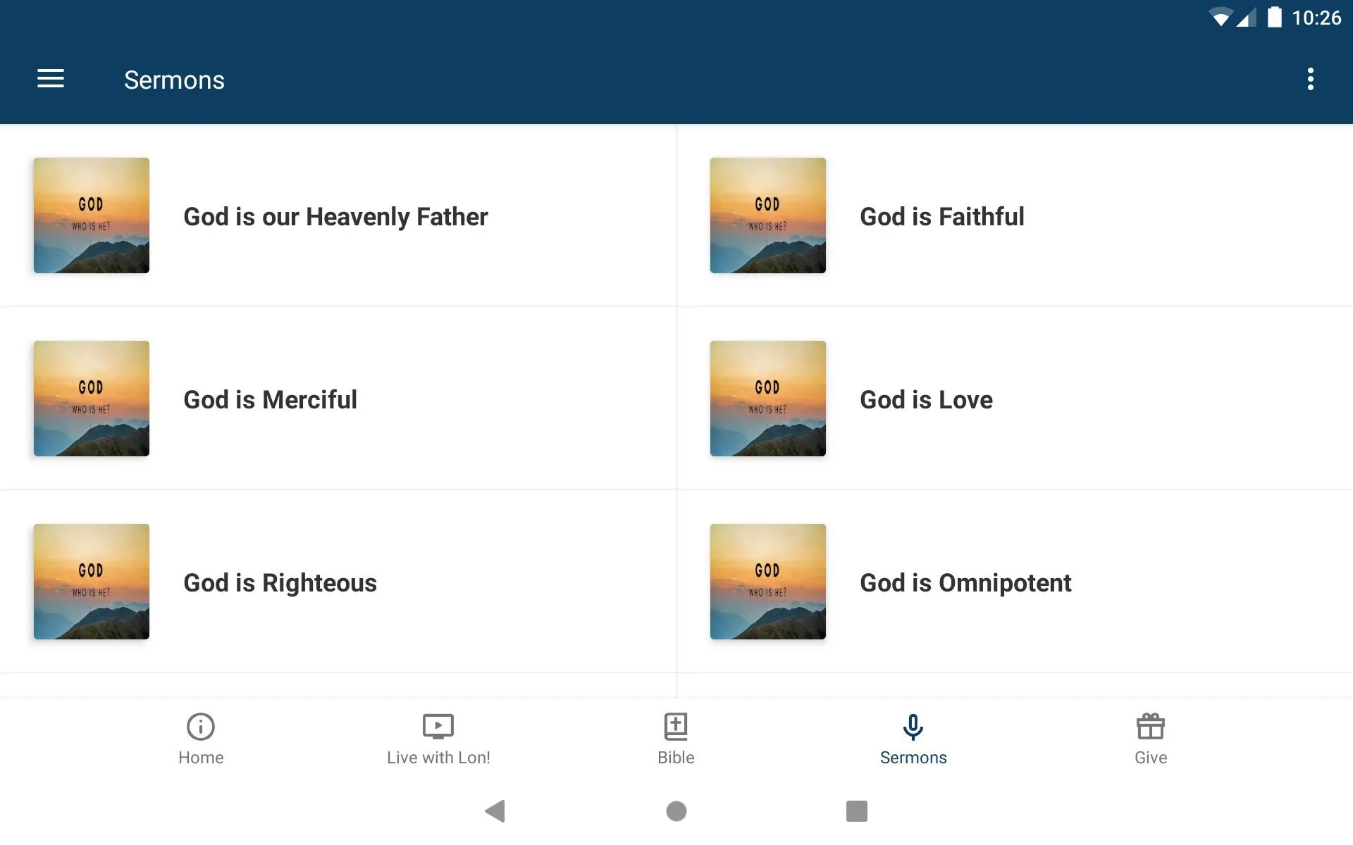 Lon Solomon Ministries | Indus Appstore | Screenshot