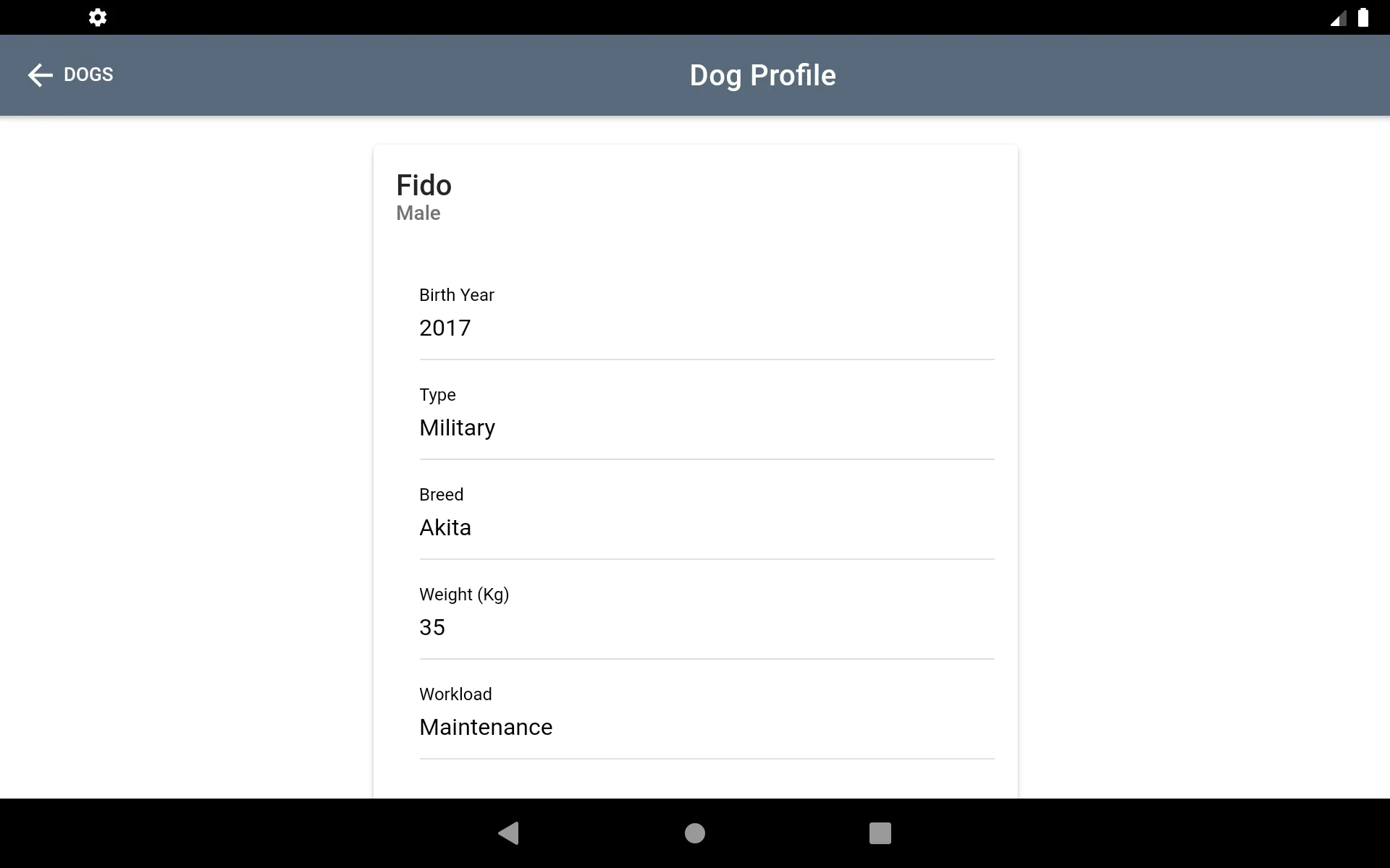 CURO Canine | Indus Appstore | Screenshot