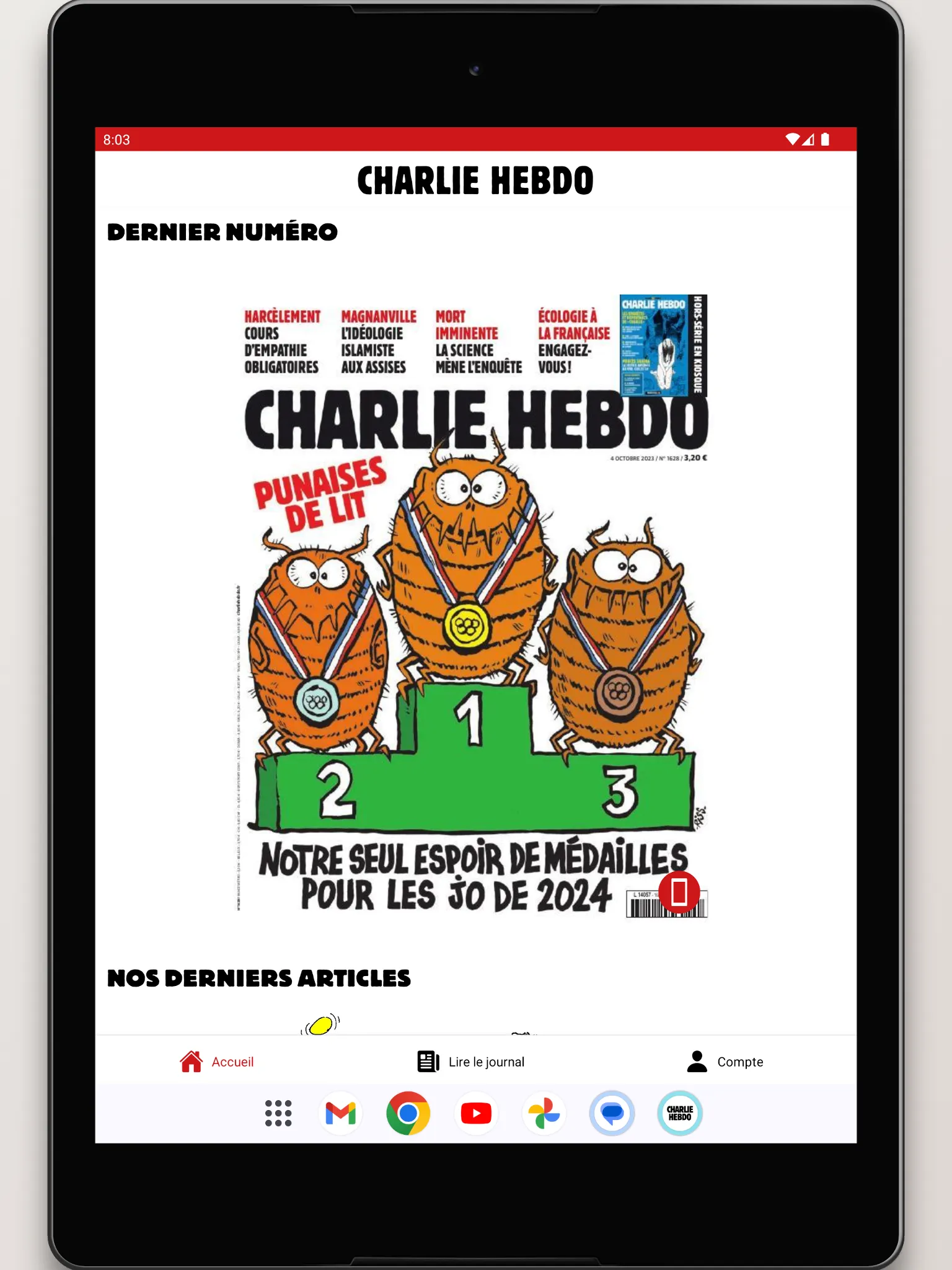 Charlie Hebdo | Indus Appstore | Screenshot