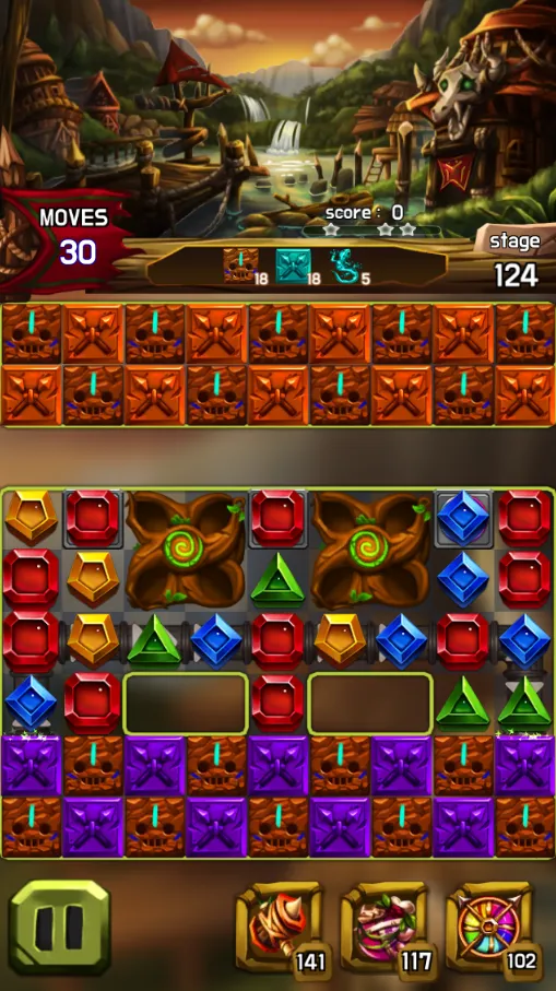 Jewel Amazon : Match 3 Puzzle | Indus Appstore | Screenshot