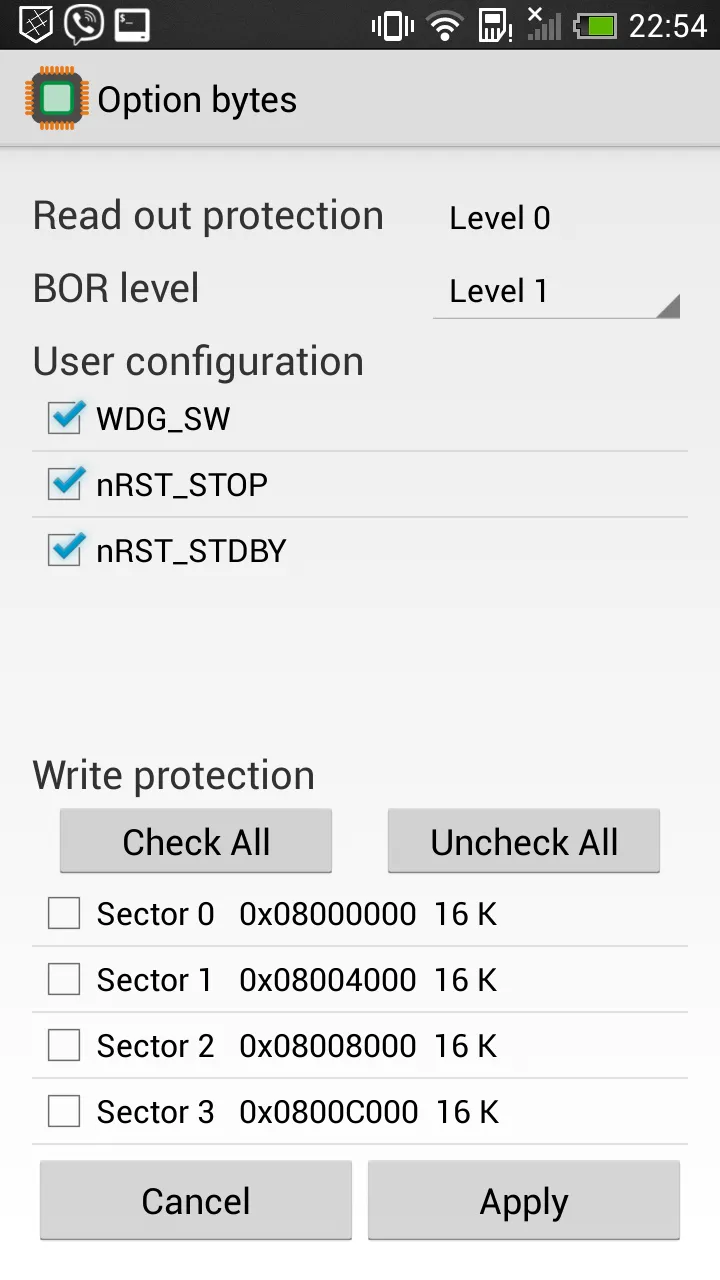 StLinkP - Stm32 updater | Indus Appstore | Screenshot