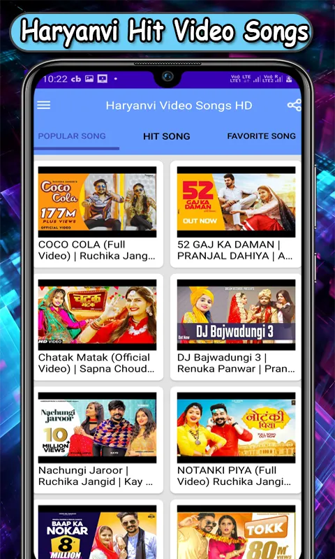 Haryanvi Video Songs HD | Indus Appstore | Screenshot