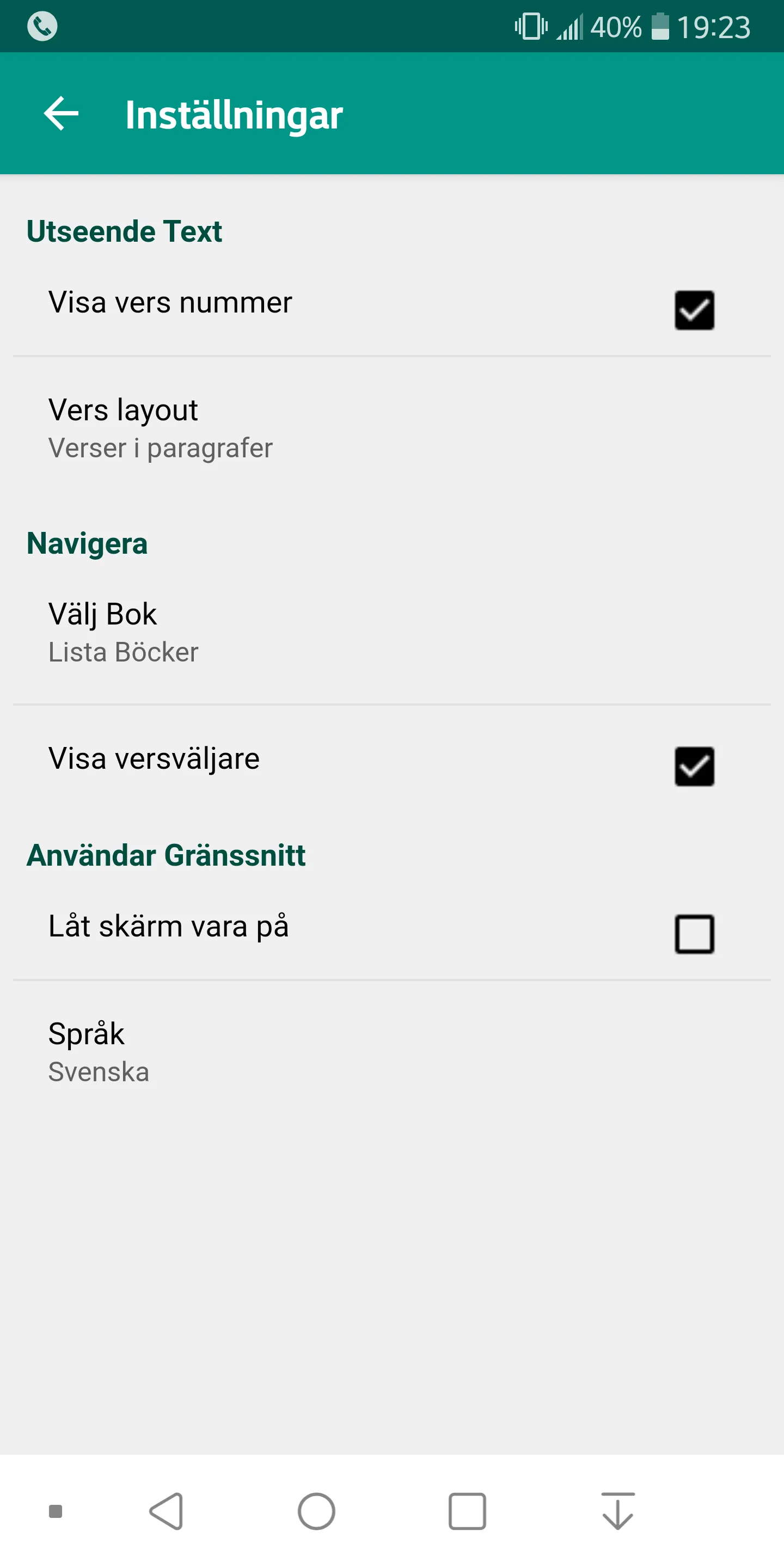 Bibeln på Svenska | Indus Appstore | Screenshot